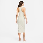 Nike Sportswear Chill Knit Kadın Krem Elbise