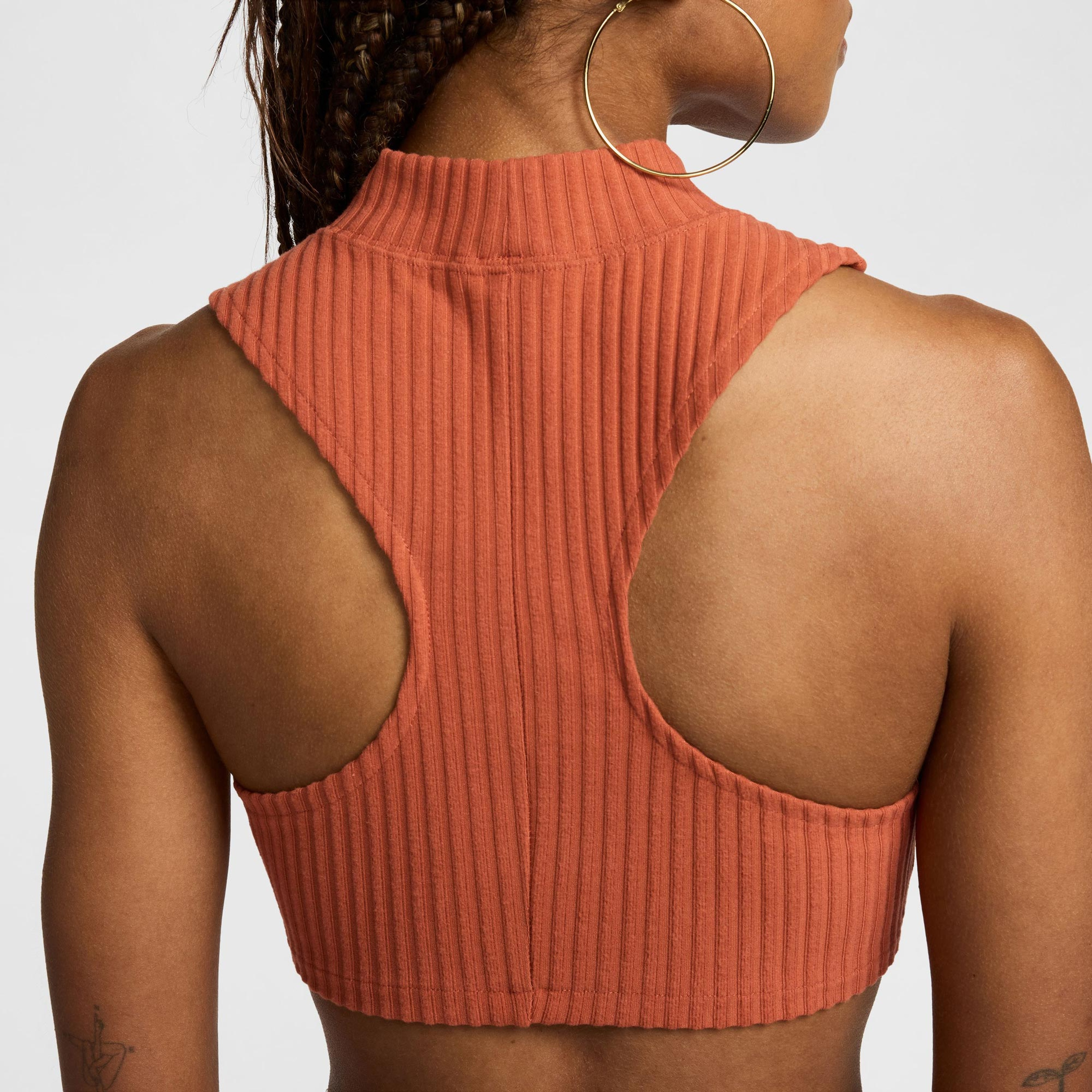 Nike Sportswear Chill Knit Kadın Turuncu T-Shirt