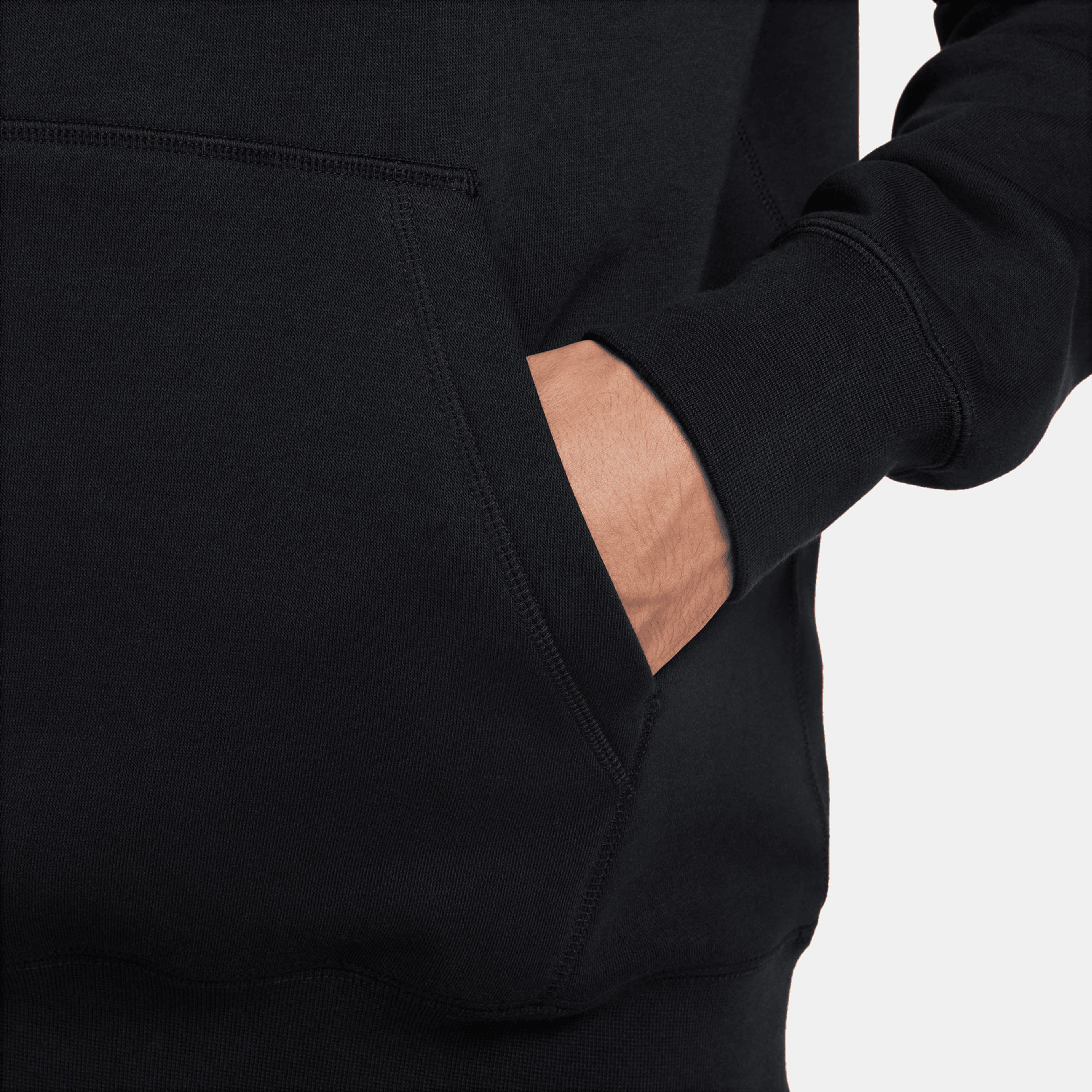 Nike Club Fleece Erkek Siyah Hoodie