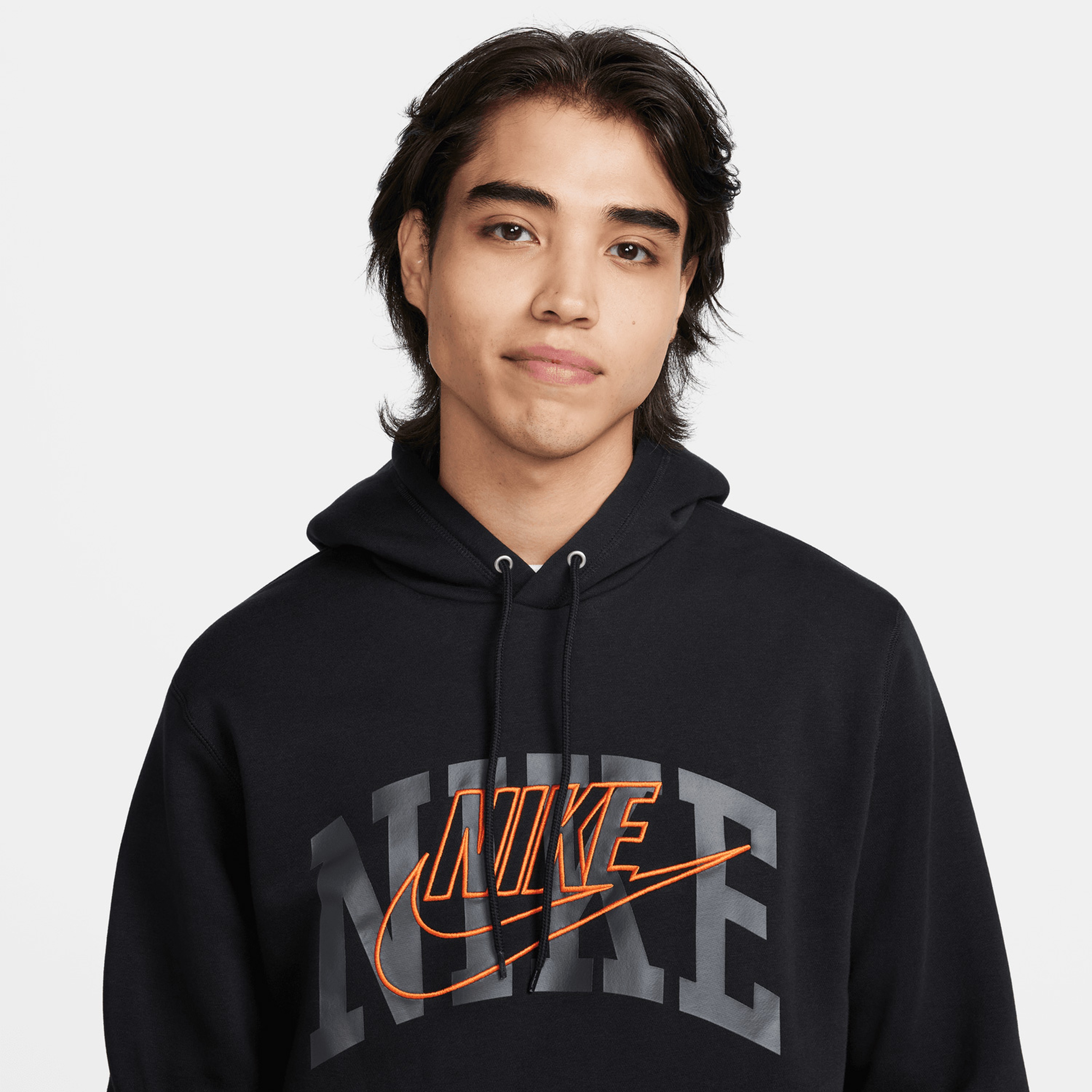 Nike Club Fleece Erkek Siyah Hoodie