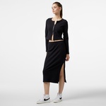 Nike Sportswear Chill Knit Kadın Siyah Etek