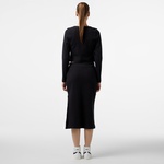 Nike Sportswear Chill Knit Kadın Siyah Etek