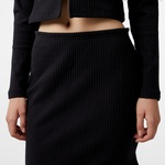 Nike Sportswear Chill Knit Kadın Siyah Etek