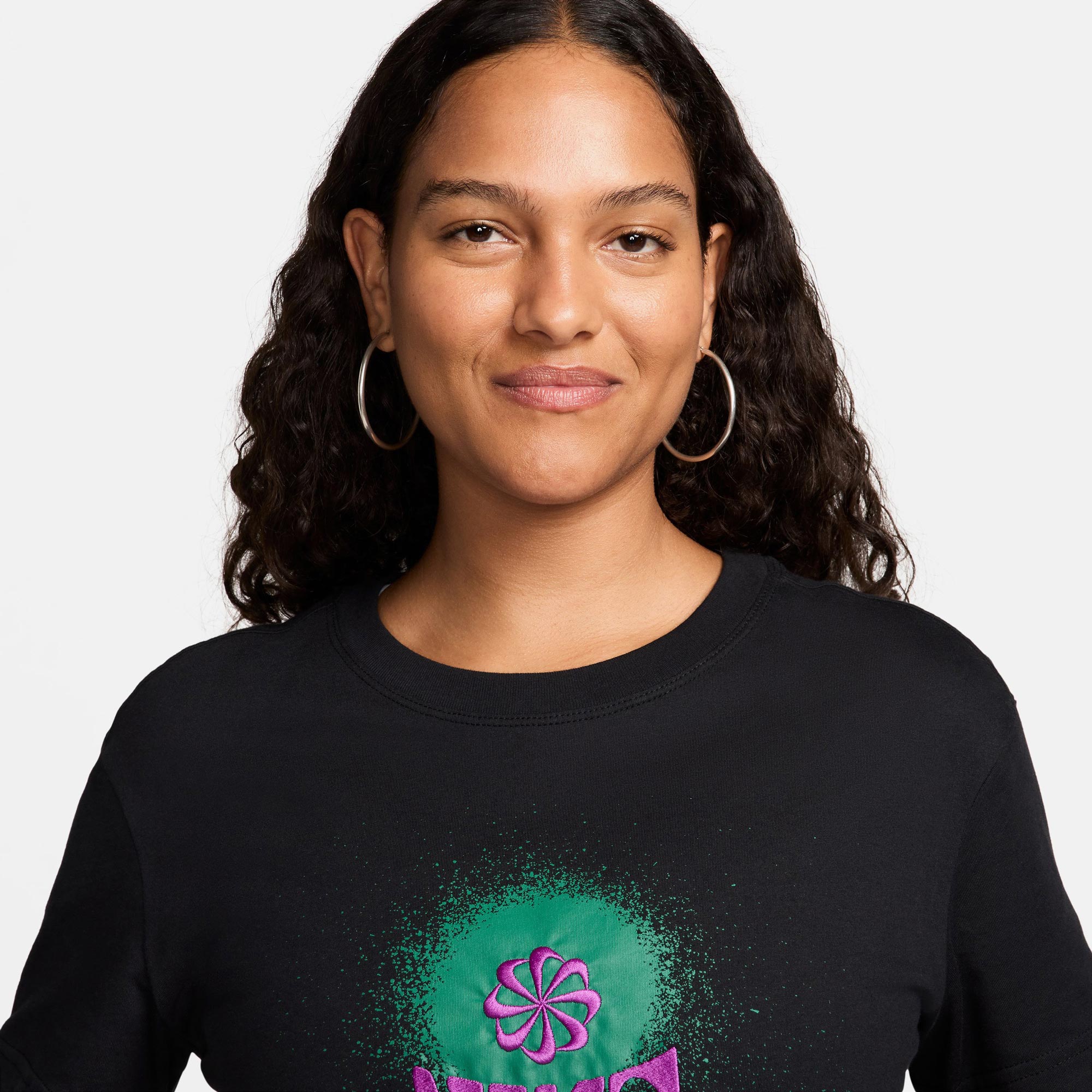 Nike Sportswear Kadın Siyah T-Shirt
