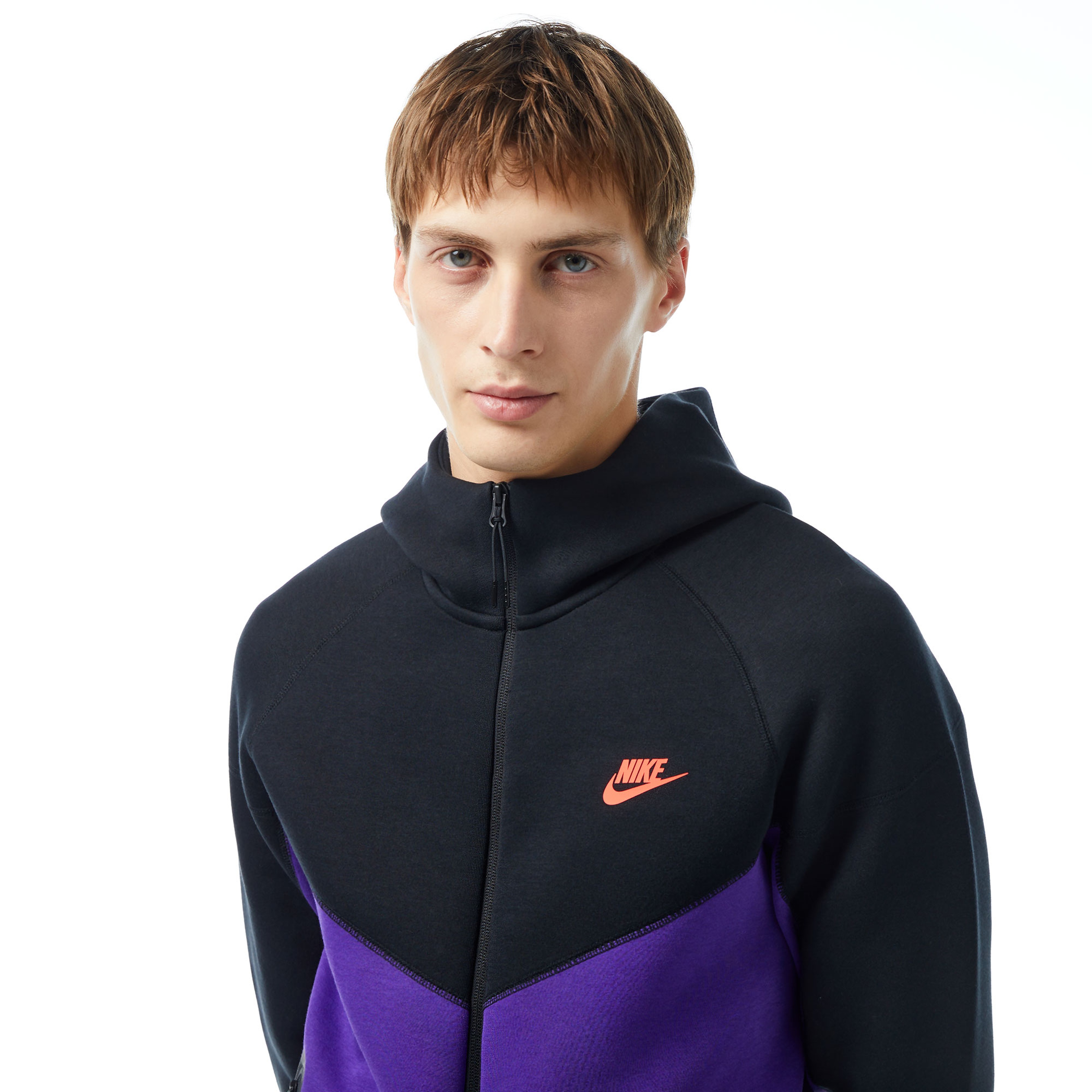 Nike Sportswear Tech Fleece Windrunner Erkek Mor Eşofman Üstü