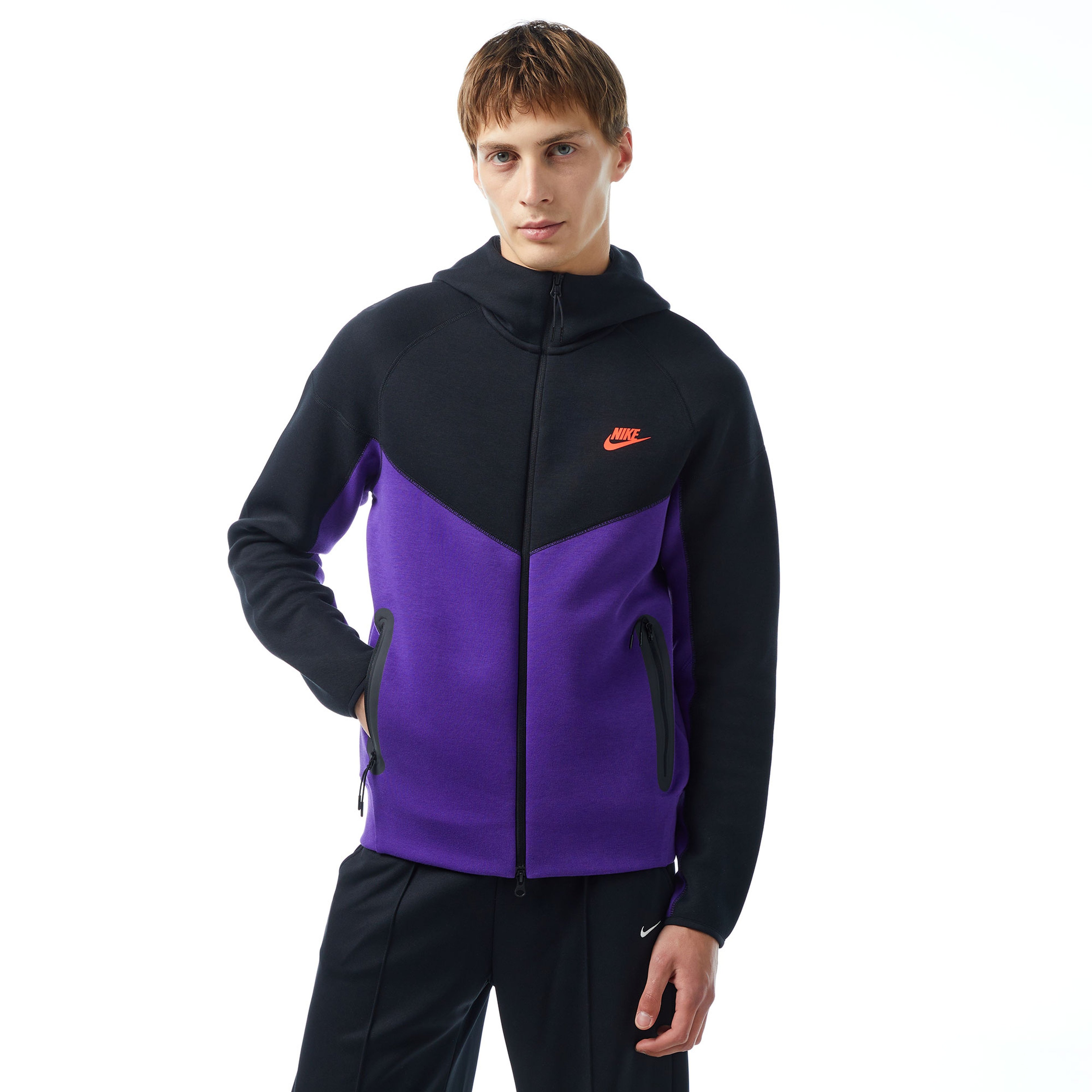 Nike Sportswear Tech Fleece Windrunner Erkek Mor Eşofman Üstü