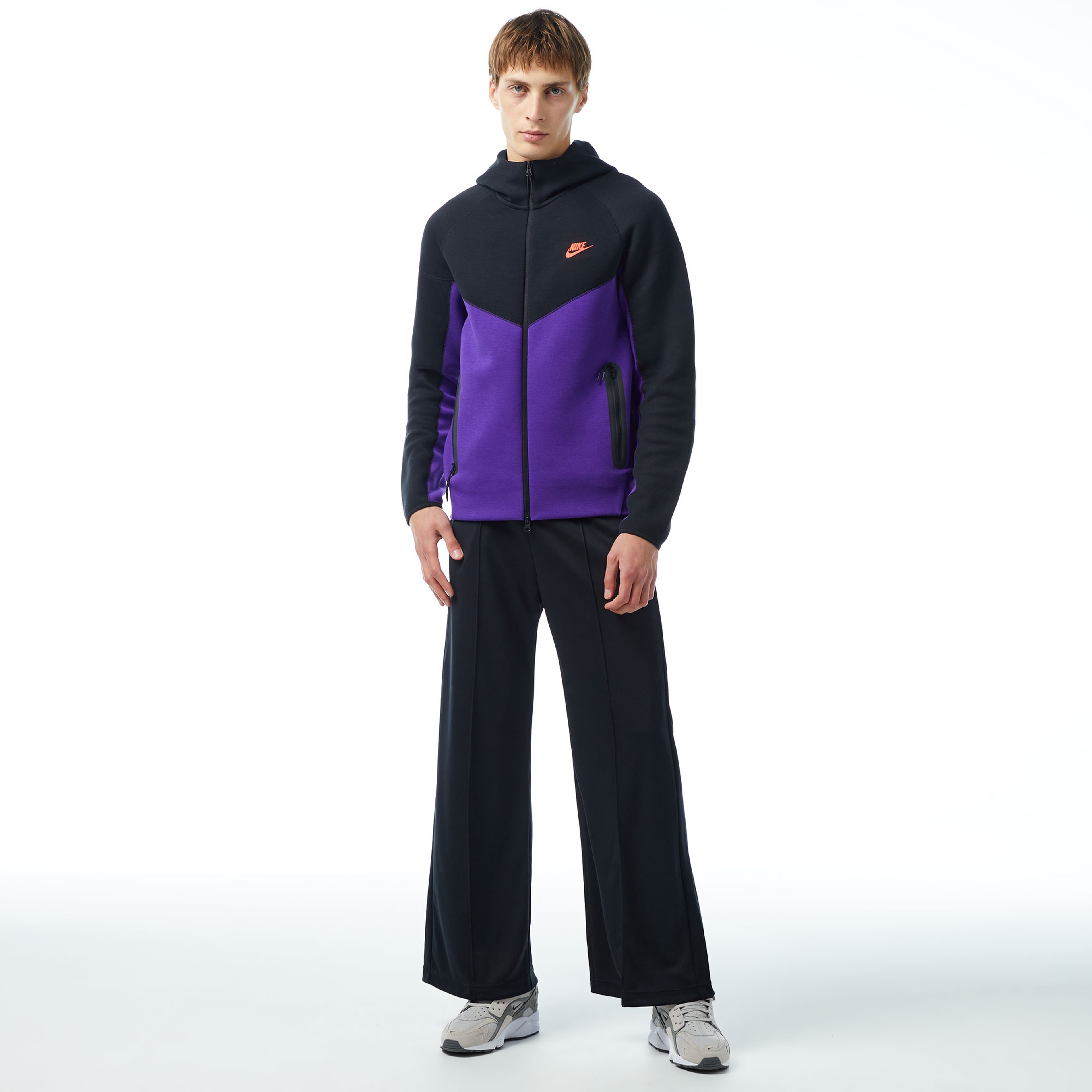 Nike Sportswear Tech Fleece Windrunner Erkek Mor Eşofman Üstü