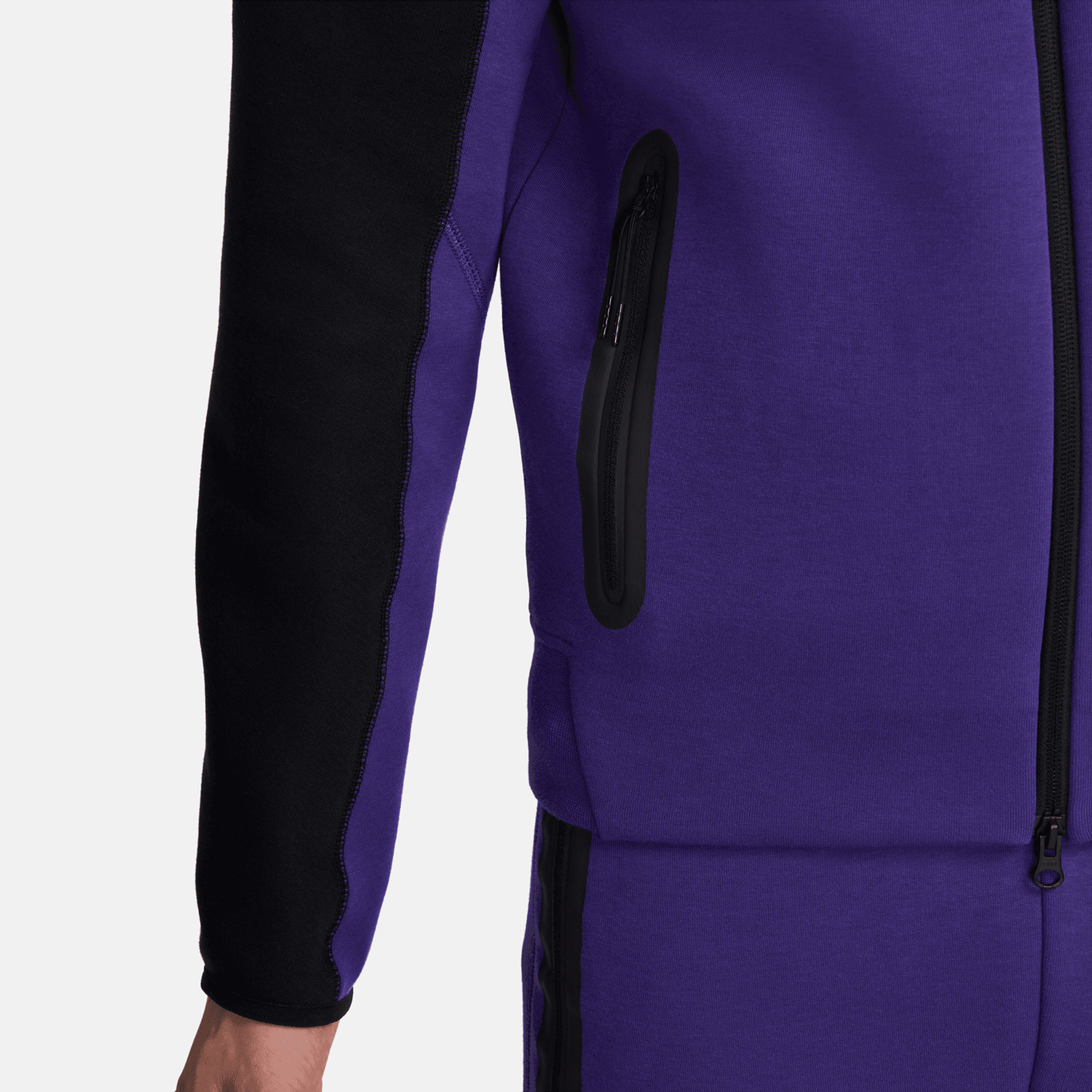 Nike Sportswear Tech Fleece Windrunner Erkek Mor Eşofman Üstü