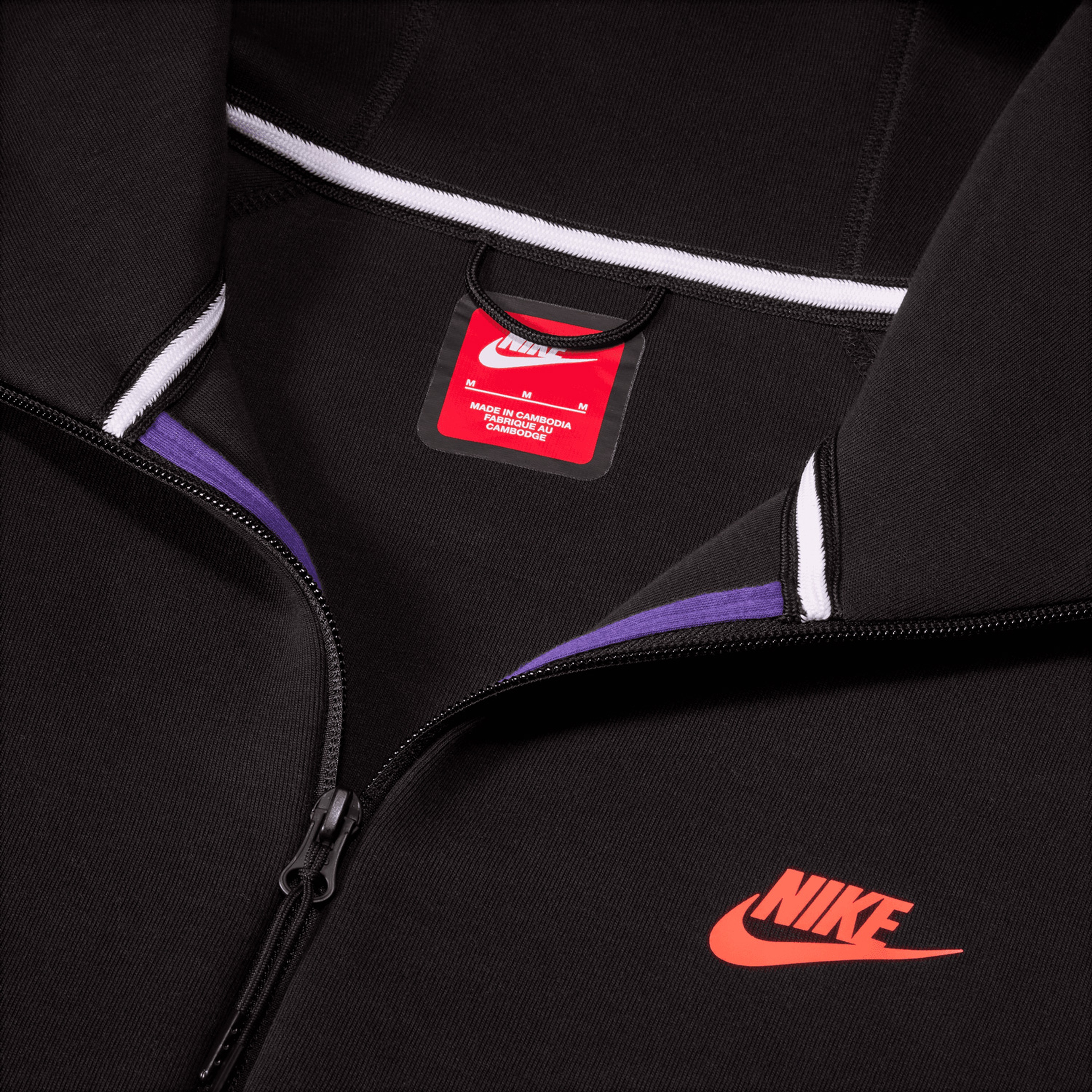 Nike Sportswear Tech Fleece Windrunner Erkek Mor Eşofman Üstü
