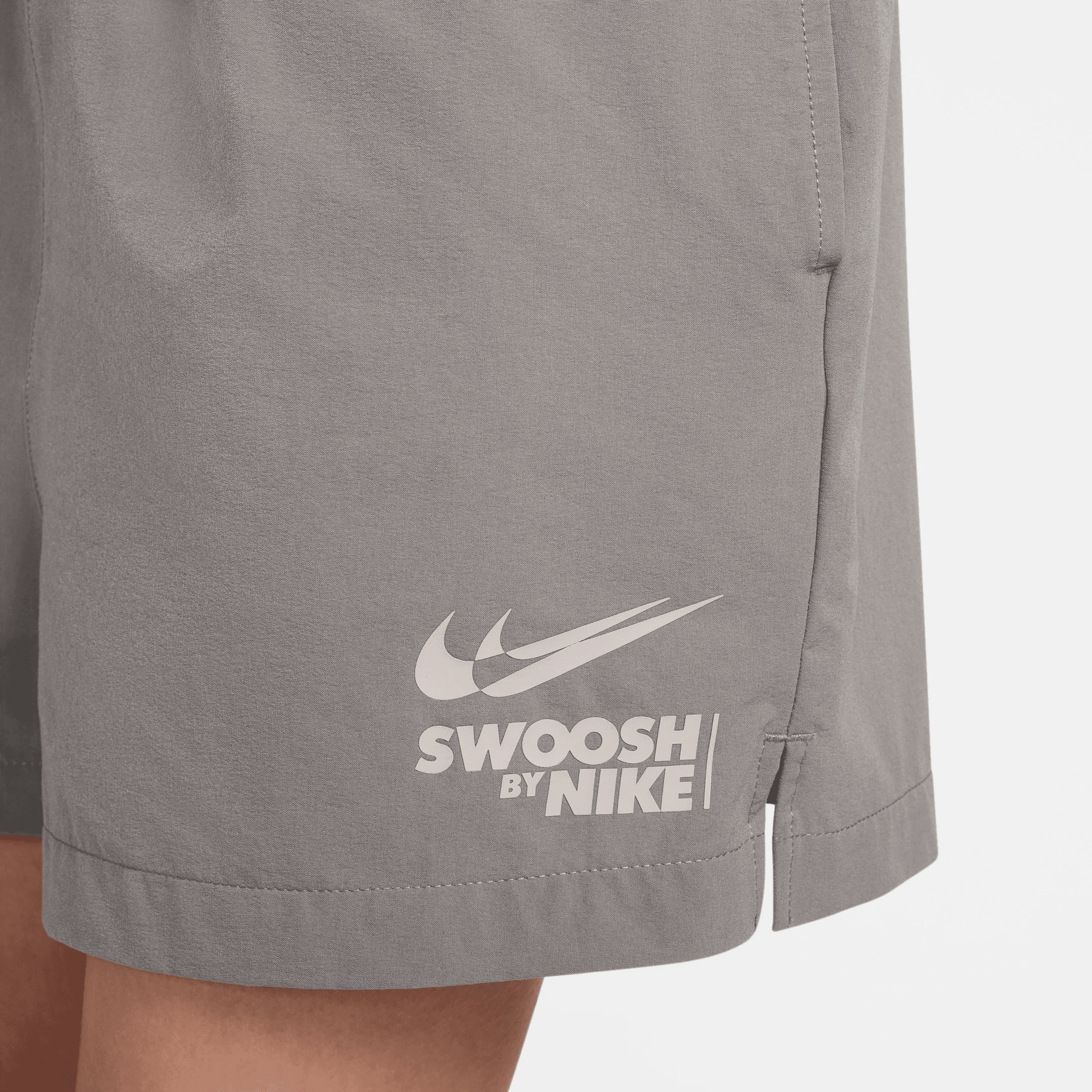 Nike Sportswear Woven Gls Kadın Gri Şort