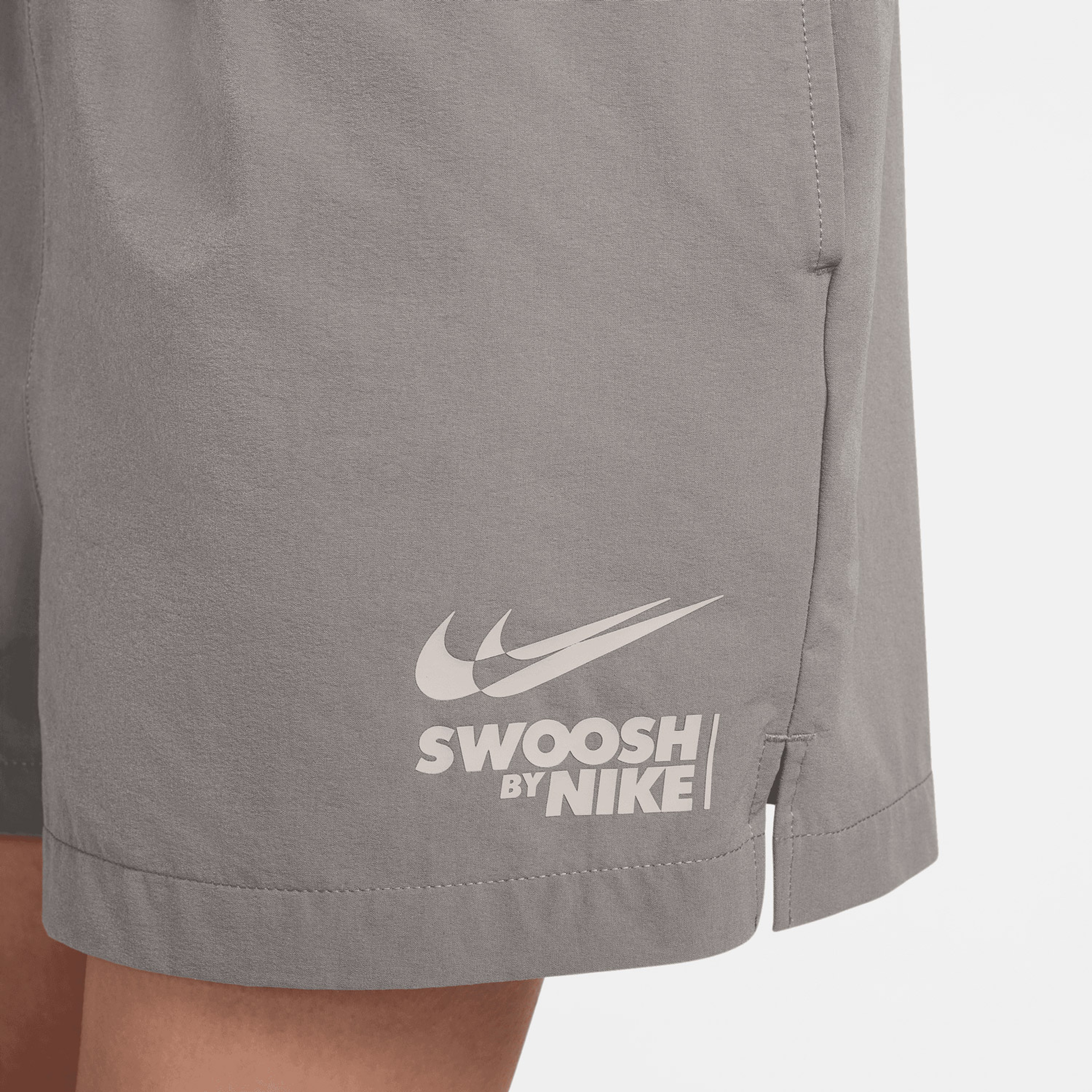 Nike Sportswear Woven Gls Kadın Gri Şort