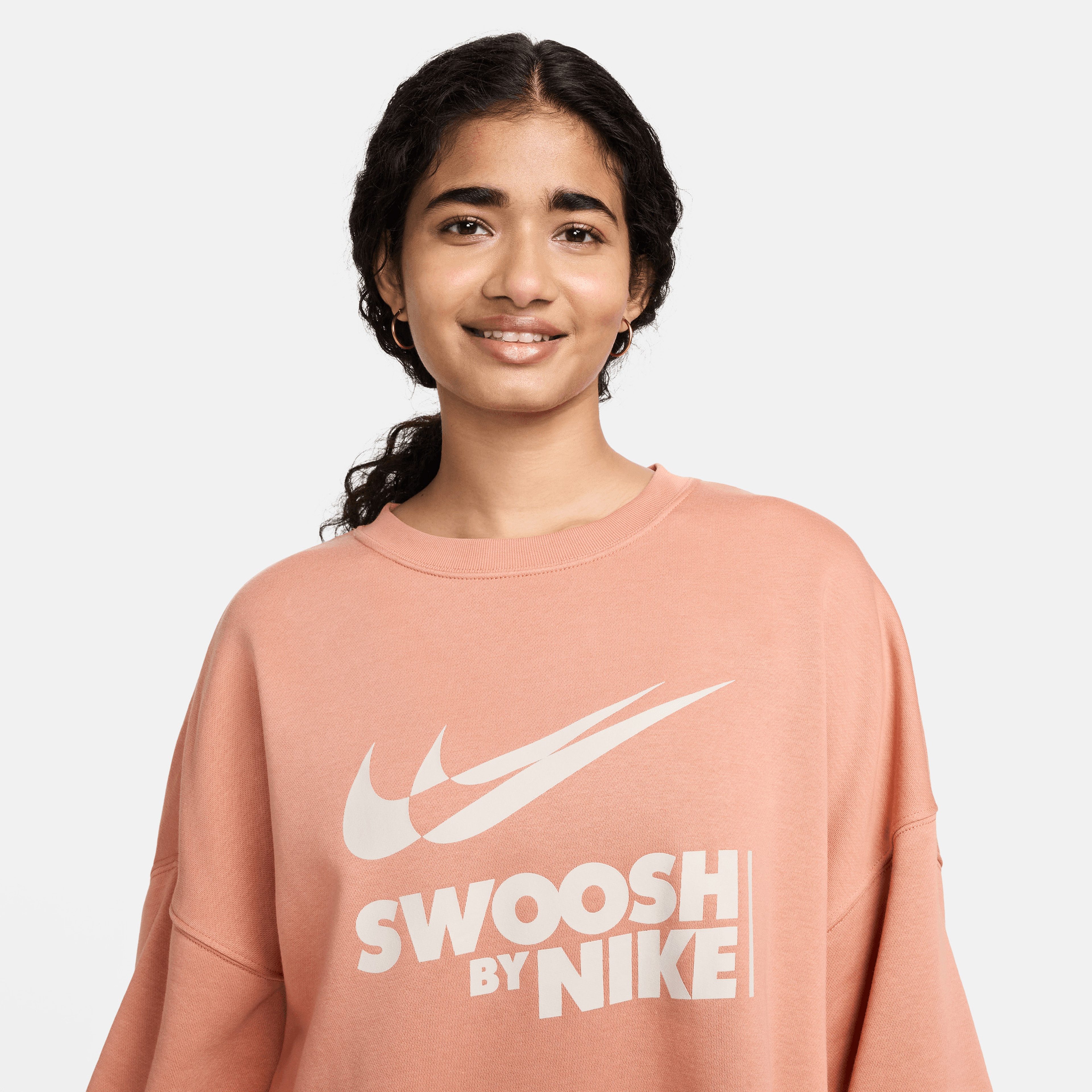 Nike Sportswear Kadın Turuncu Sweatshirt