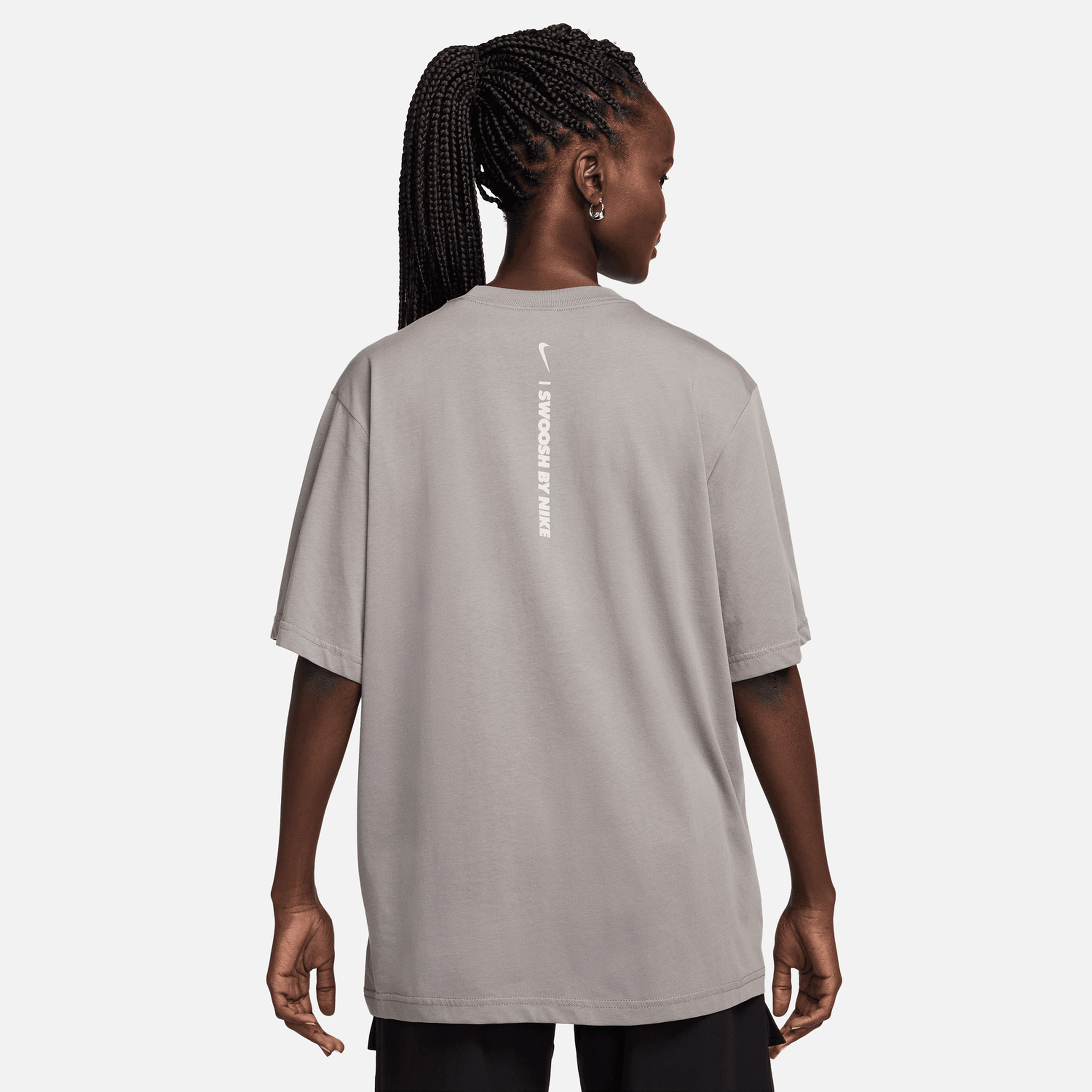 Nike Sleeve T-Shirt Kadın Gri T-Shirt