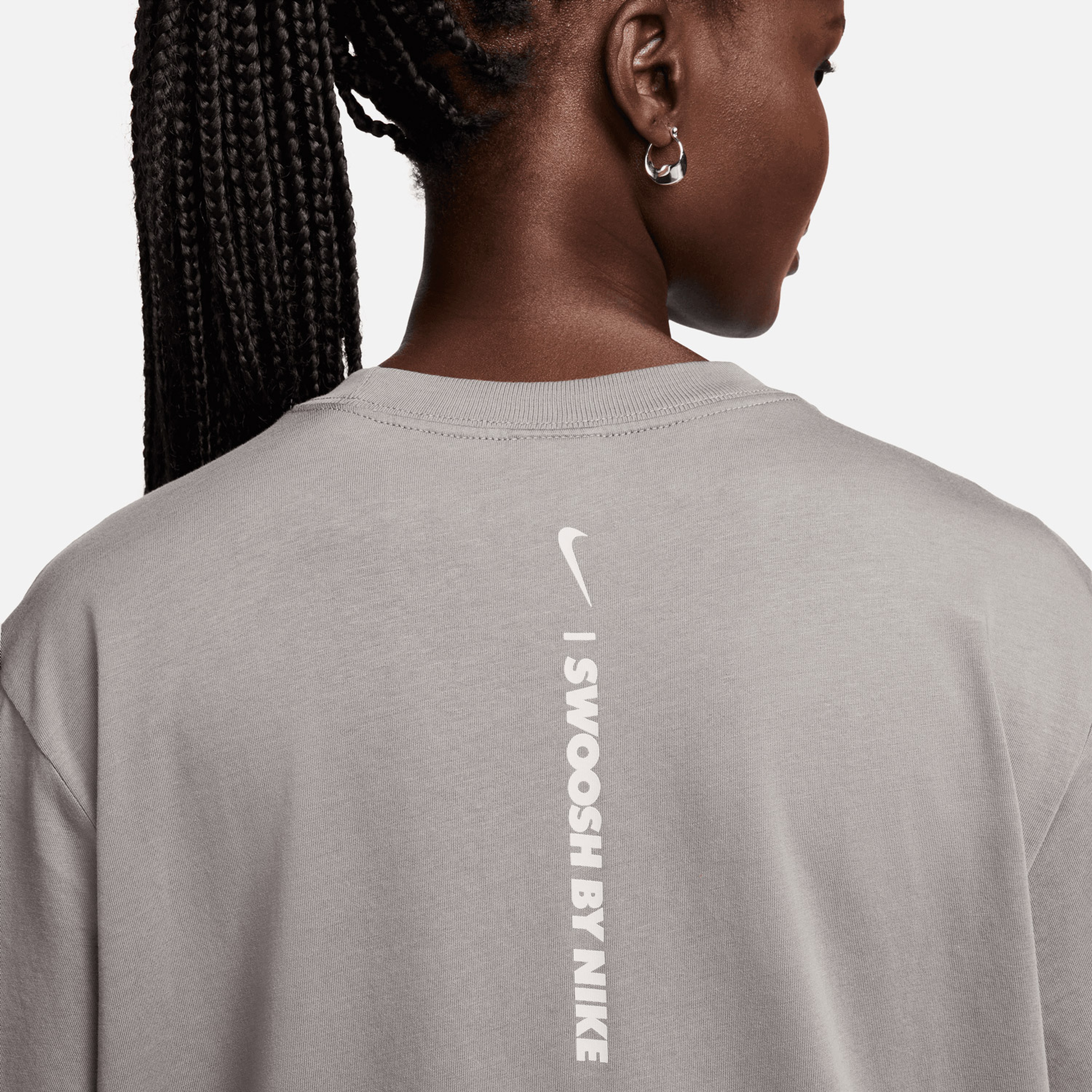 Nike Sleeve T-Shirt Kadın Gri T-Shirt