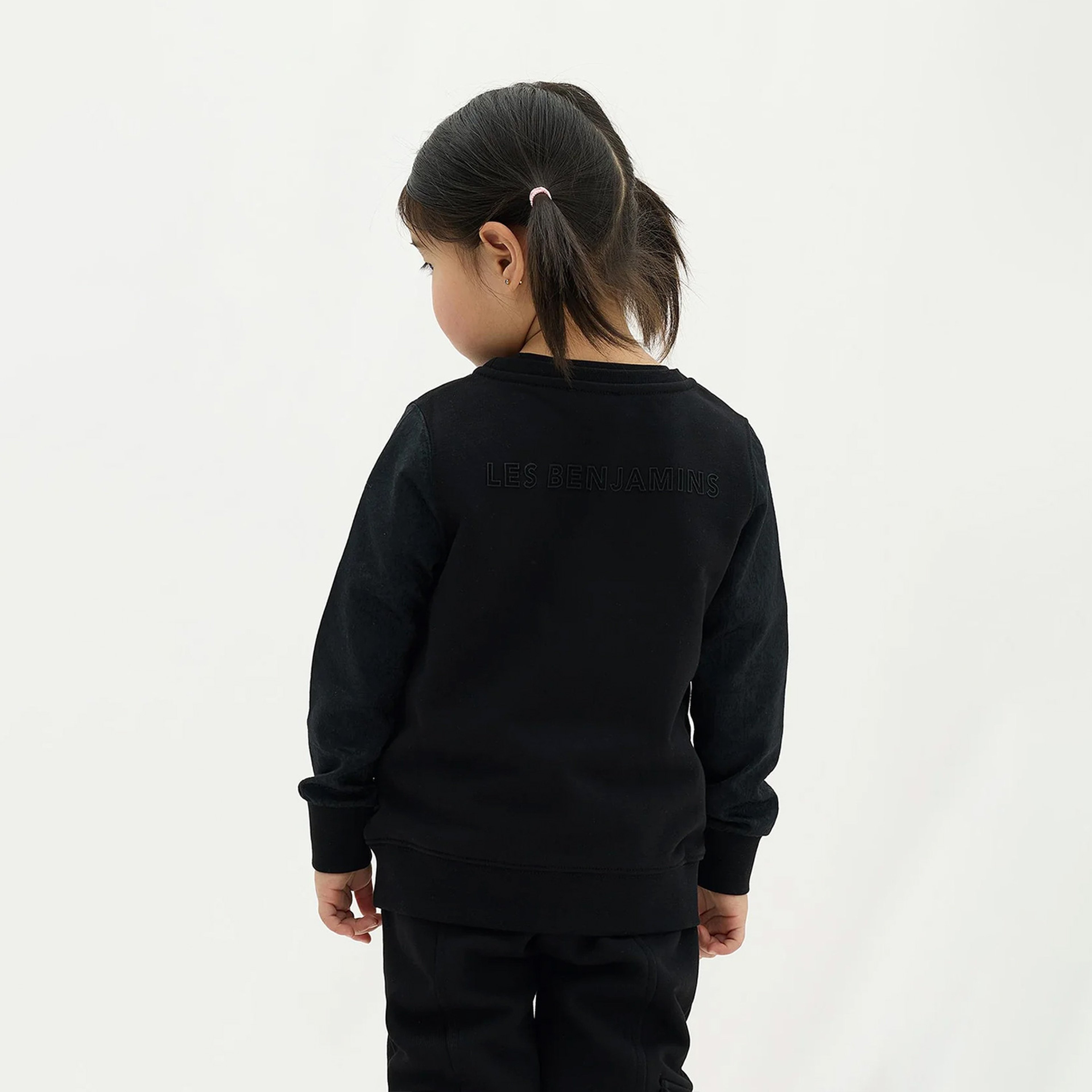 Les Benjamins 401 Çocuk Siyah Sweatshirt