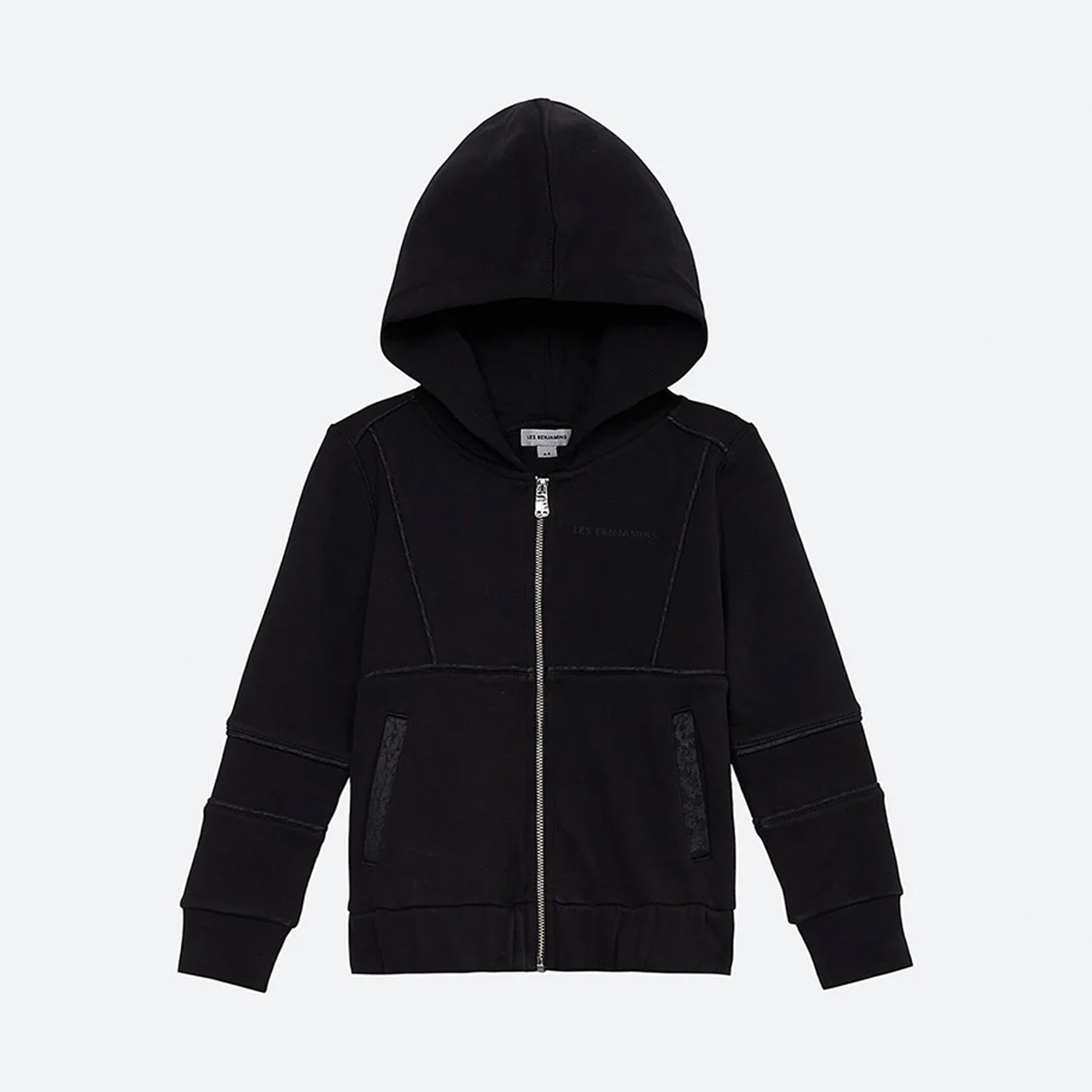Les Benjamins Zip 401 Çocuk Siyah Hoodie