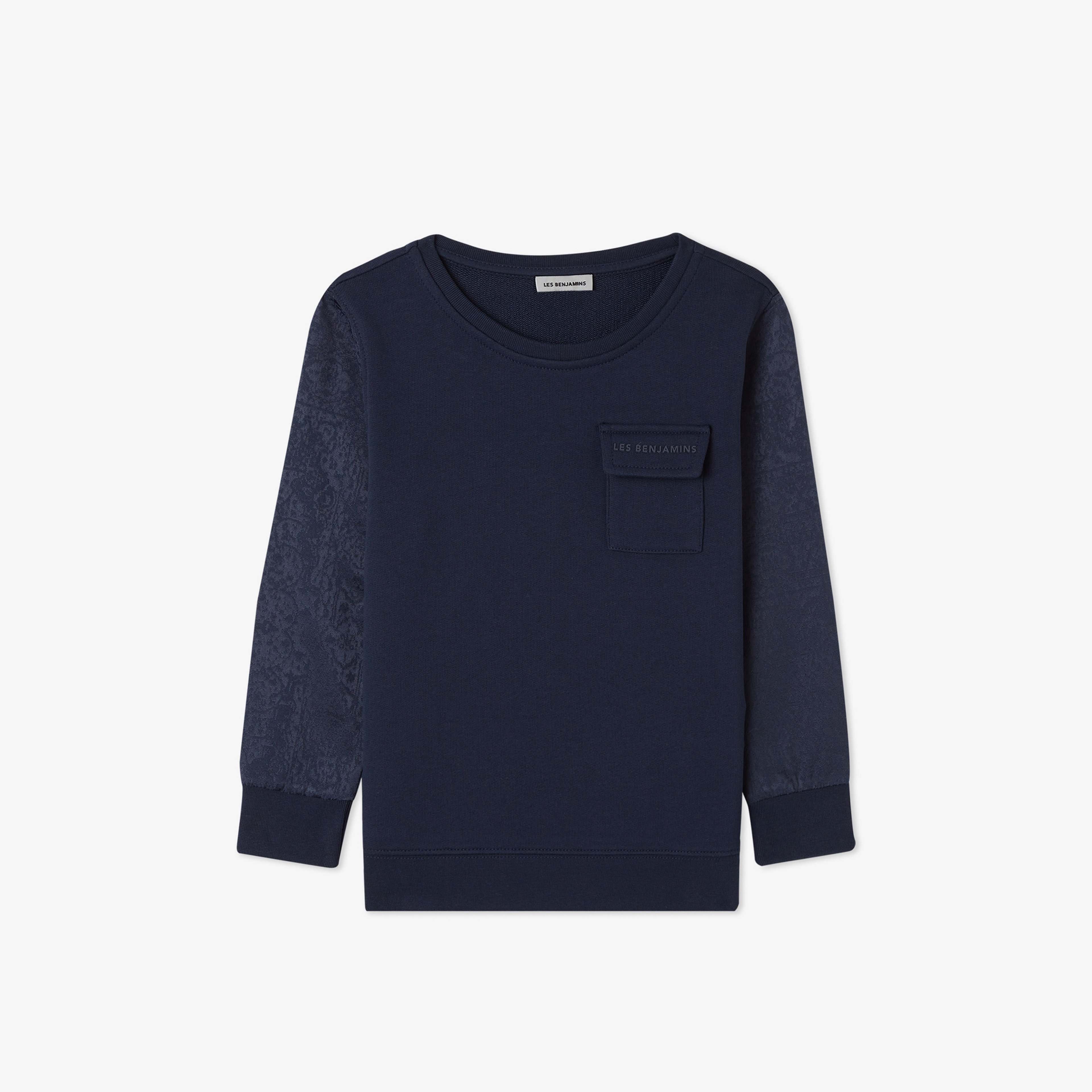 Les Benjamins 402 Çocuk Lacivert Sweatshirt