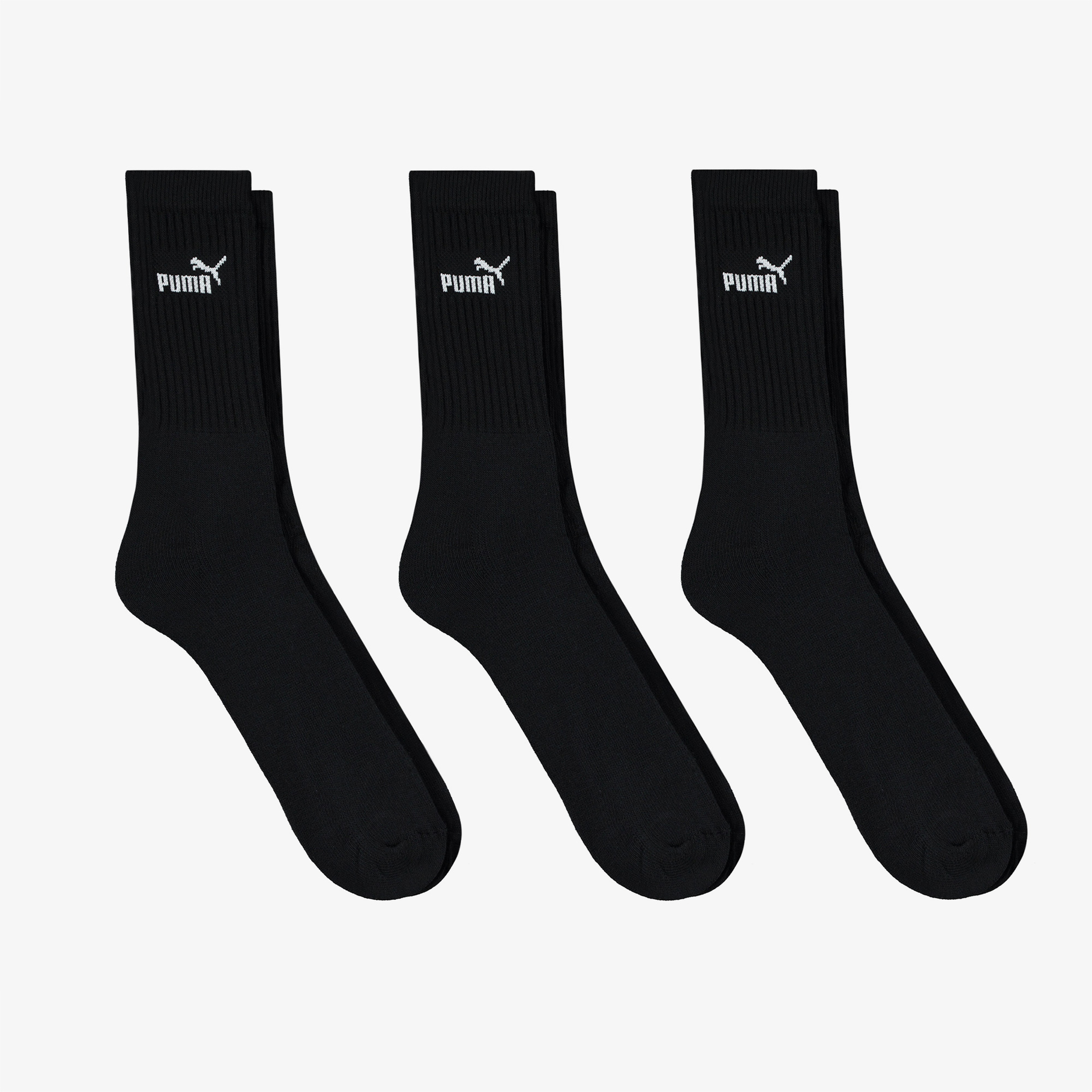 Puma Sport Outlets Chestnut Unisex Siyah 3'lü Çorap