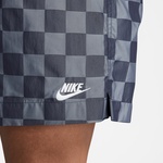 Nike Club Flow Checkers Erkek Mavi Şort