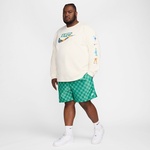 Nike Club Flow Checkers Erkek Yeşil Şort