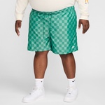 Nike Club Flow Checkers Erkek Yeşil Şort