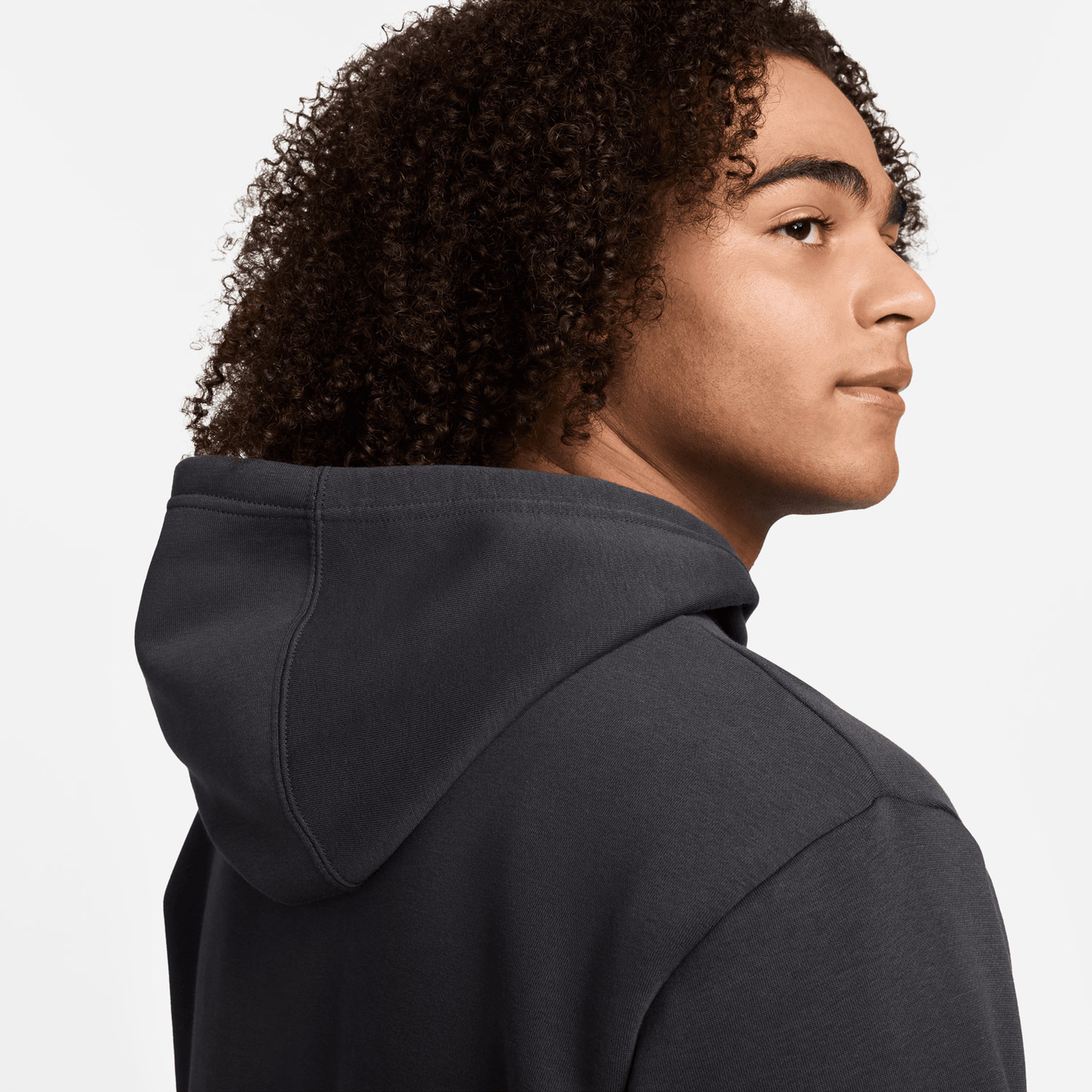 Nike Air Fleece Erkek Gri Hoodie
