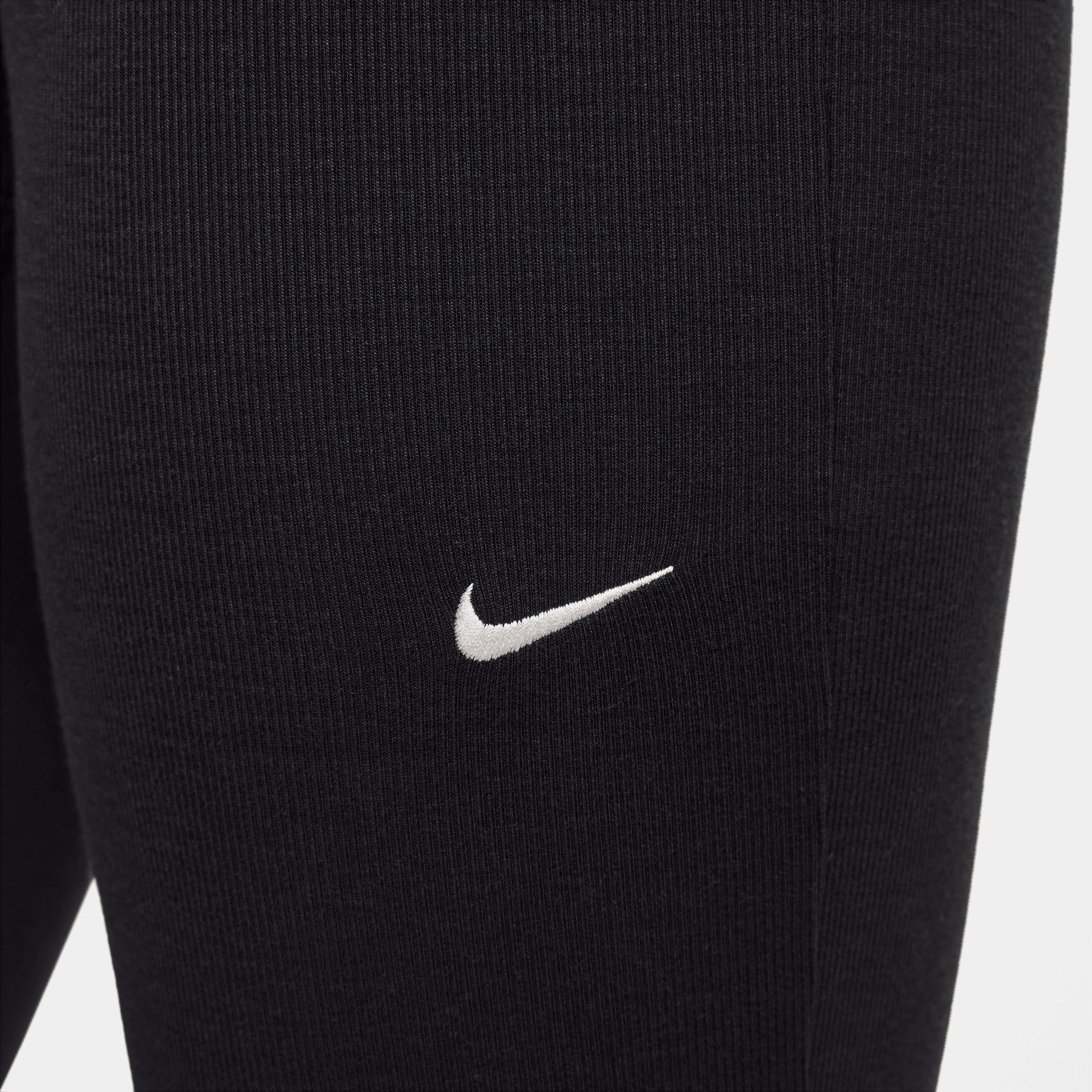 Nike Sportswear Chill Knit Mini Fitilli Kadın Siyah Tayt