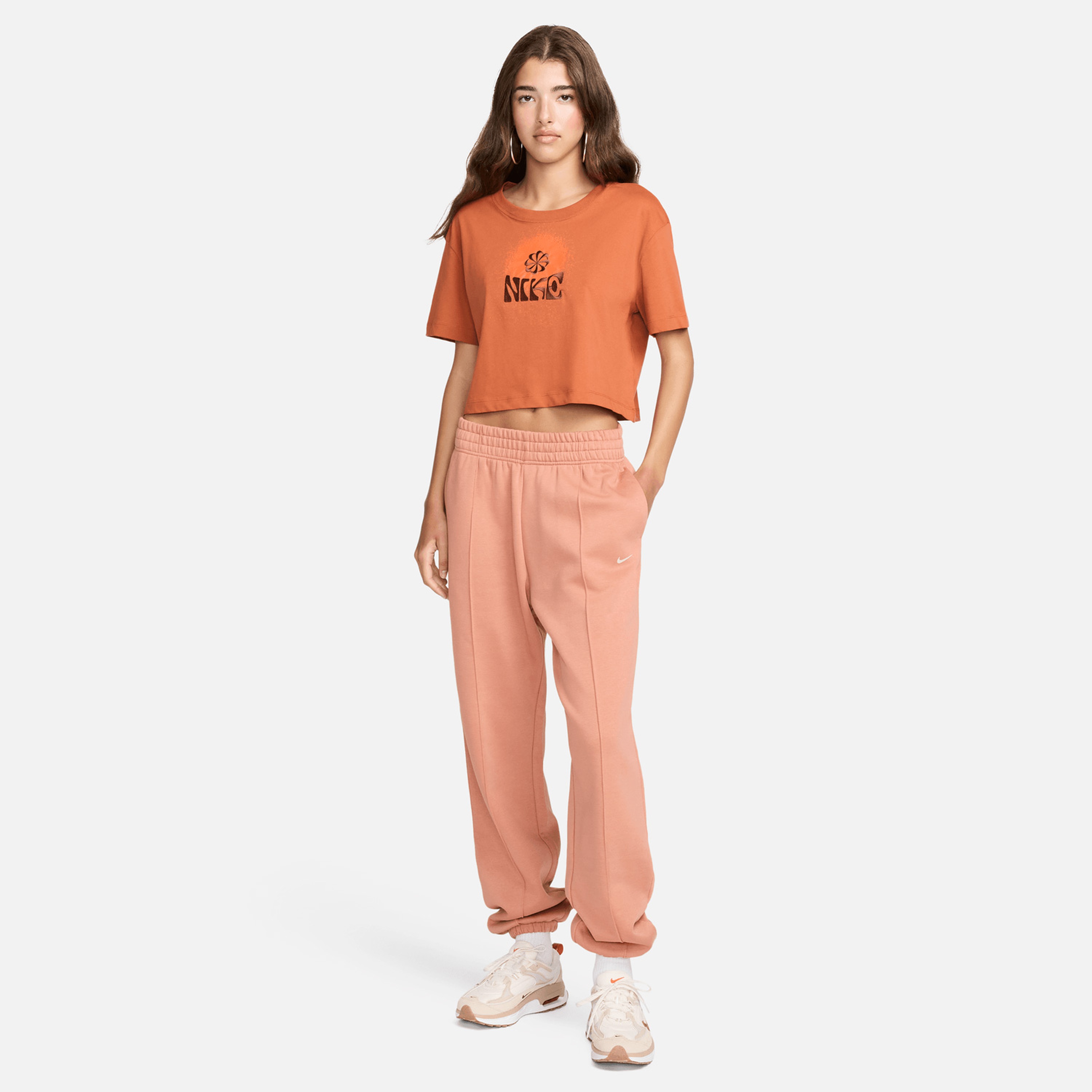 Nike Sportswear Kadın Pembe Eşofman Altı