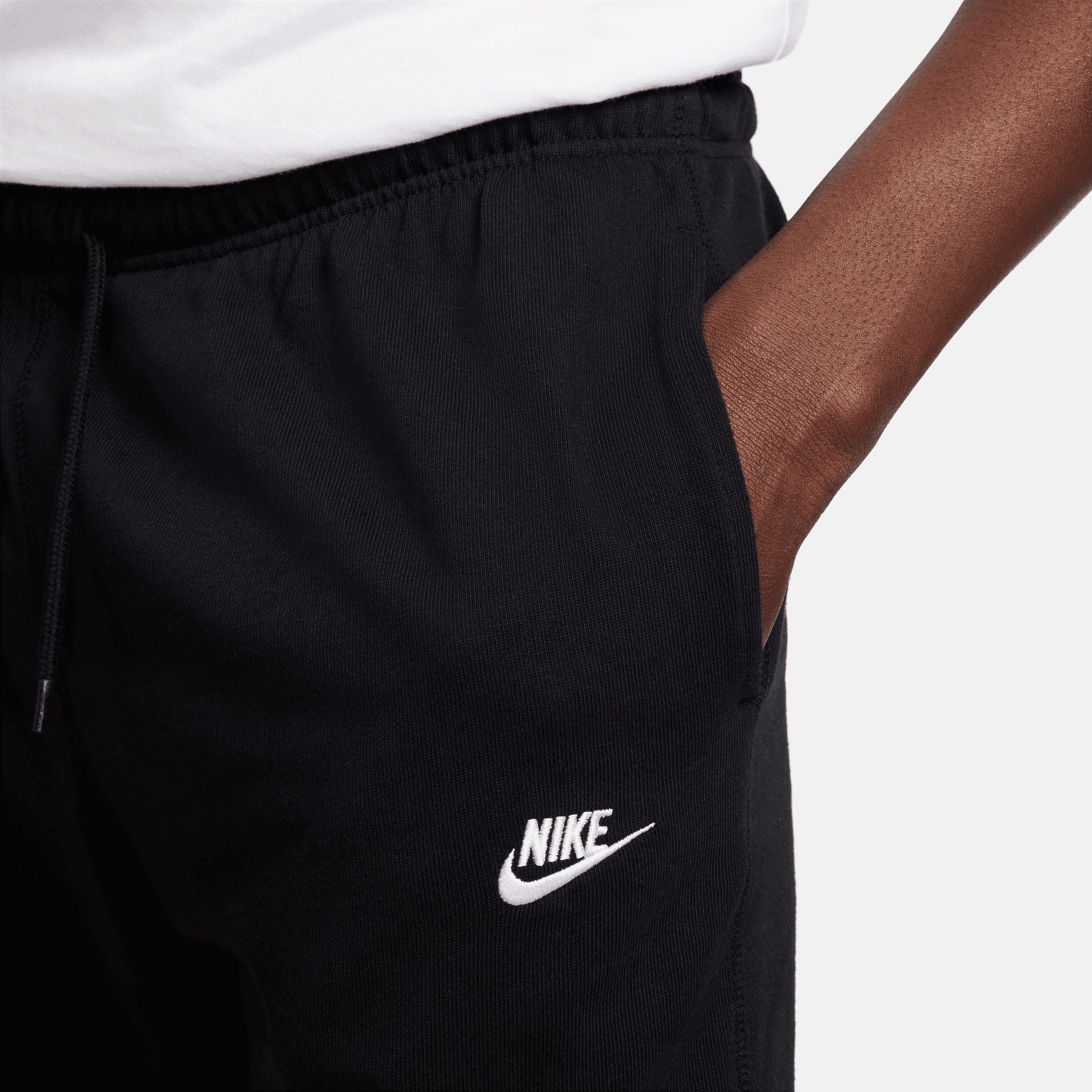 Nike Club Knit Erkek Siyah Eşofman Altı