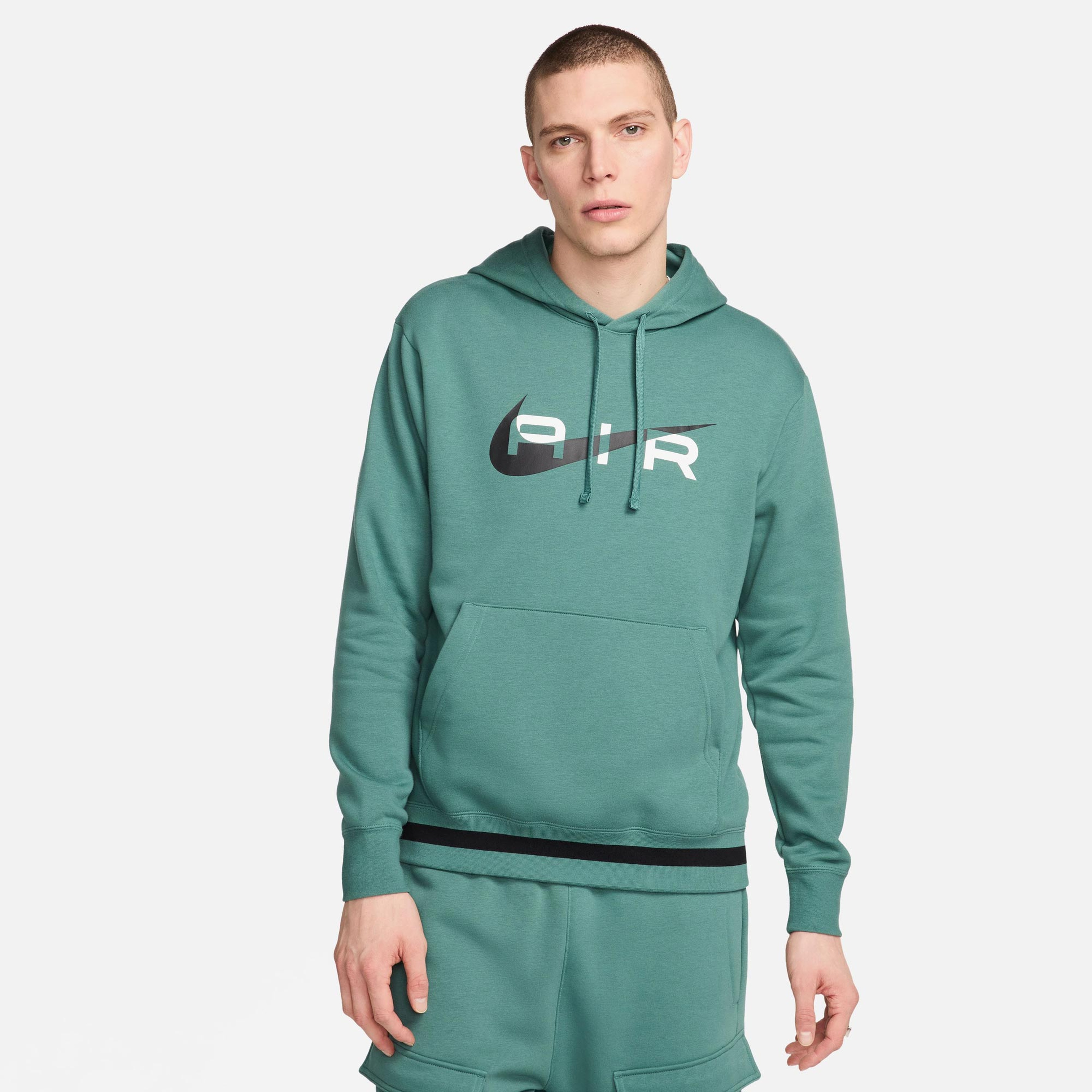 Nike Air Erkek Yeşil Hoodie