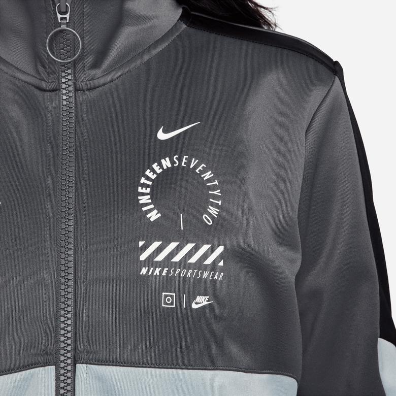 Nike Sportswear Kadın Gri Eşofman Üstü