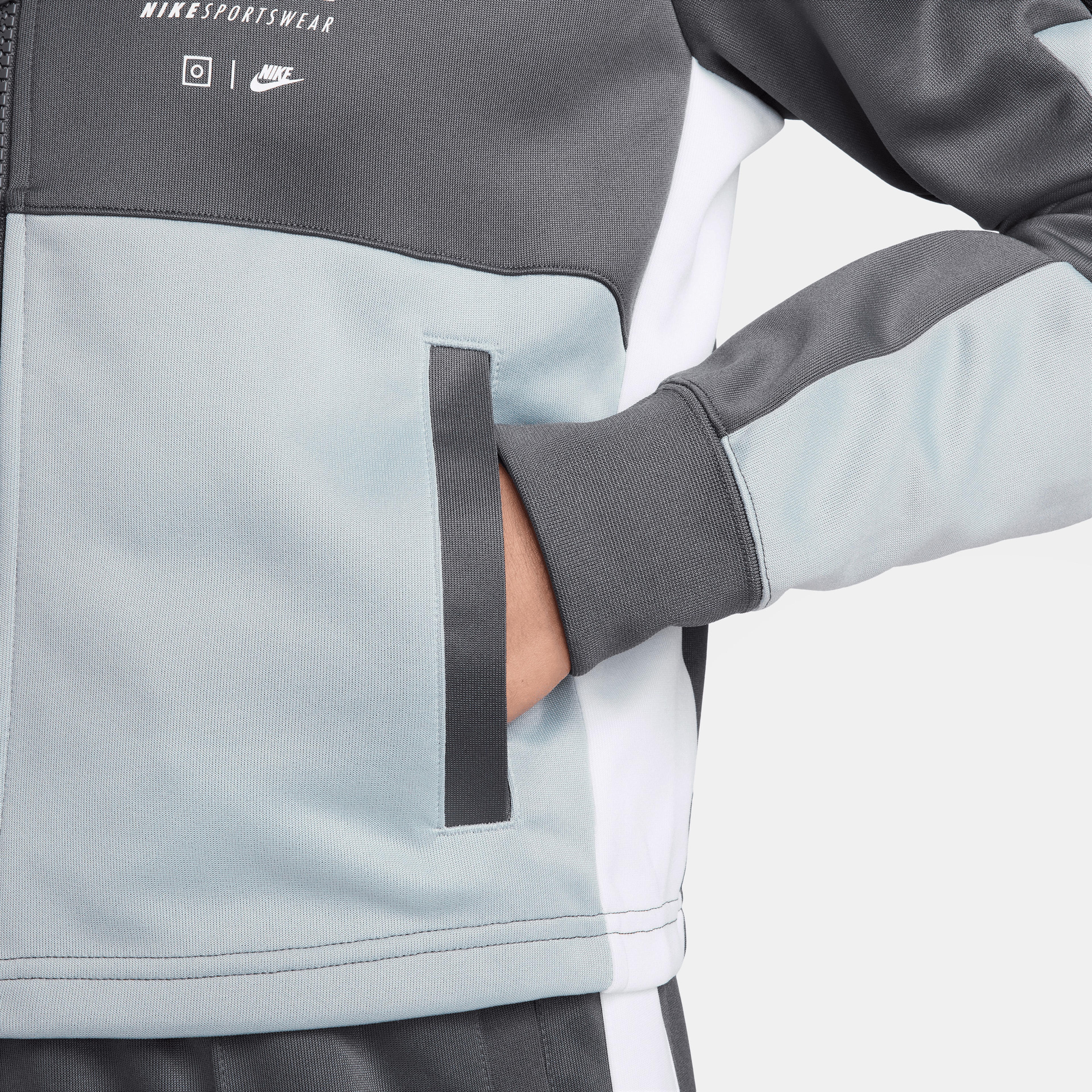 Nike Sportswear Kadın Gri Eşofman Üstü