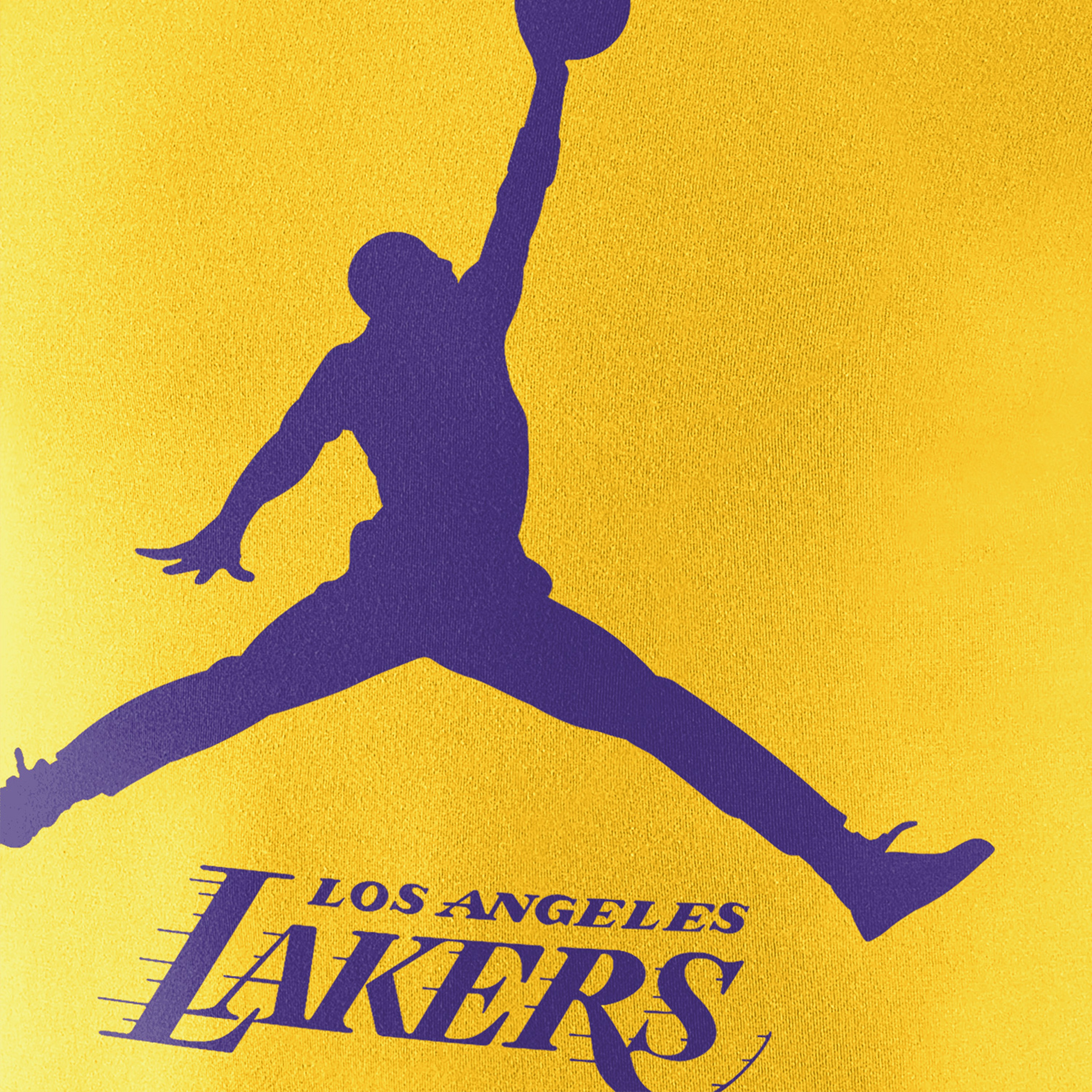 Nike Los Angeles Lakers Essential Erkek Sarı T-Shirt