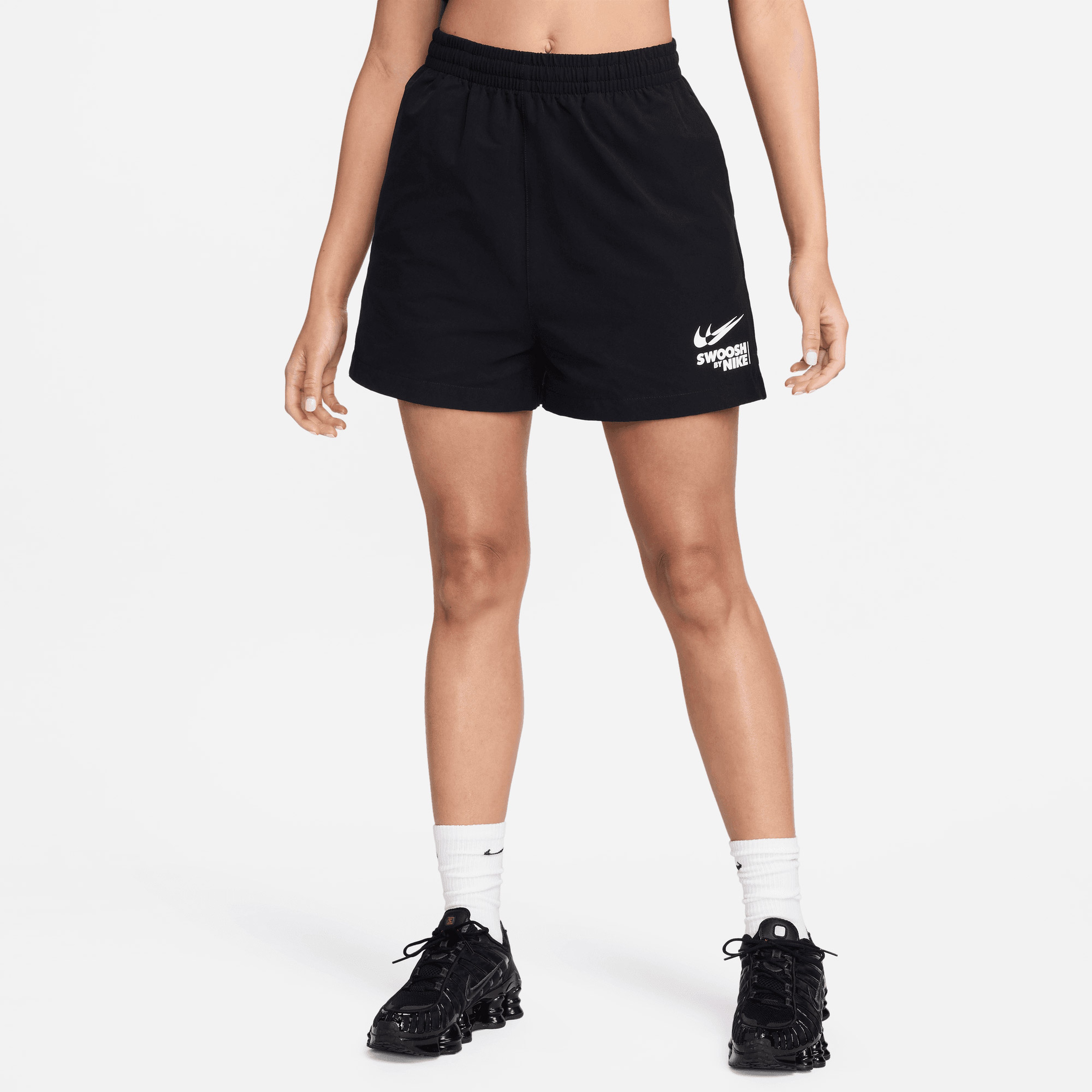 Nike NSW Woven Kadın Siyah Şort