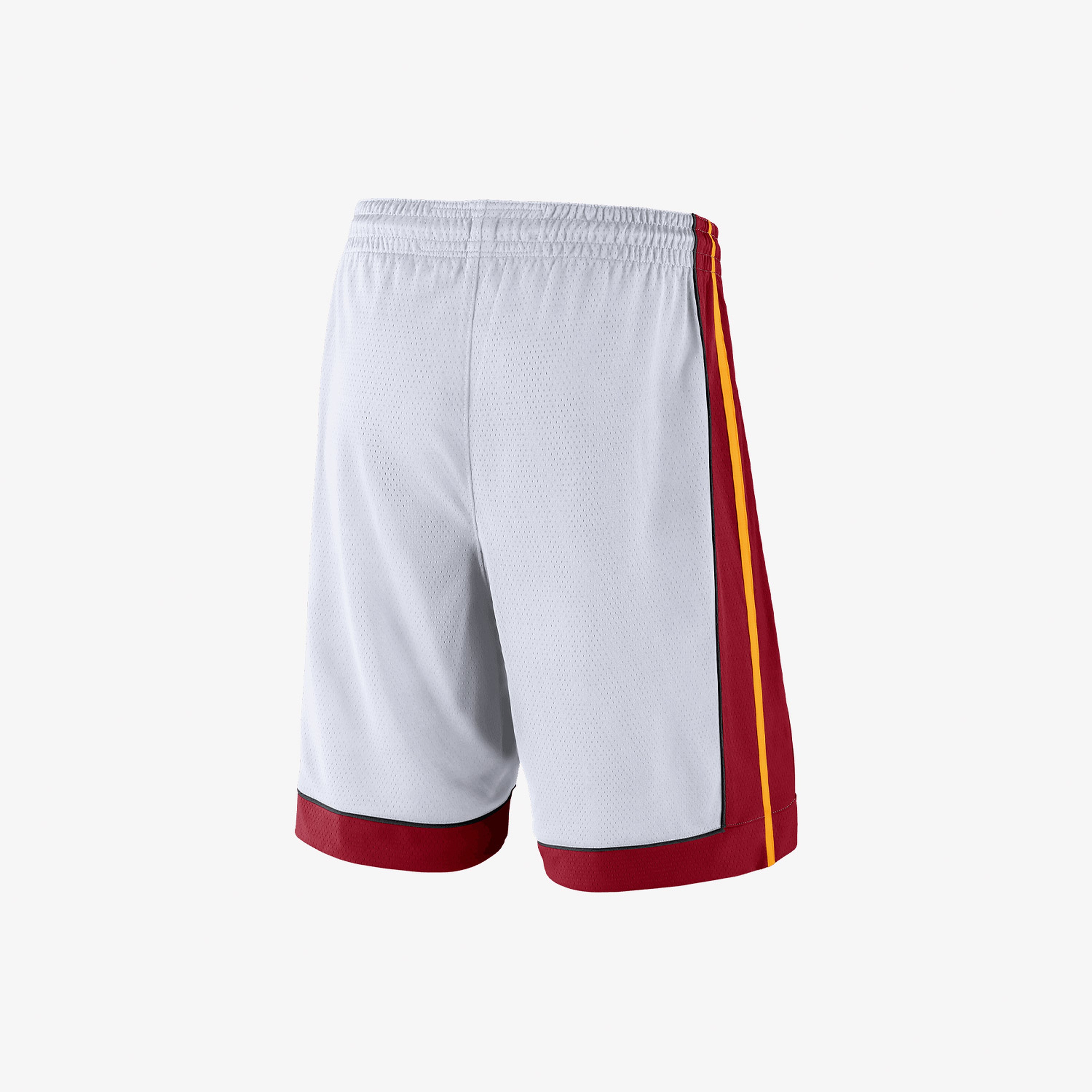 Nike Miami Heat NBA Erkek Beyaz Şort