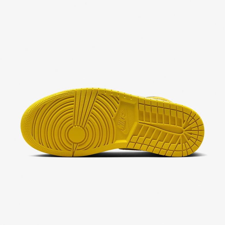 Jordan Air Jordan 1 Mid Kadın Sarı Sneaker