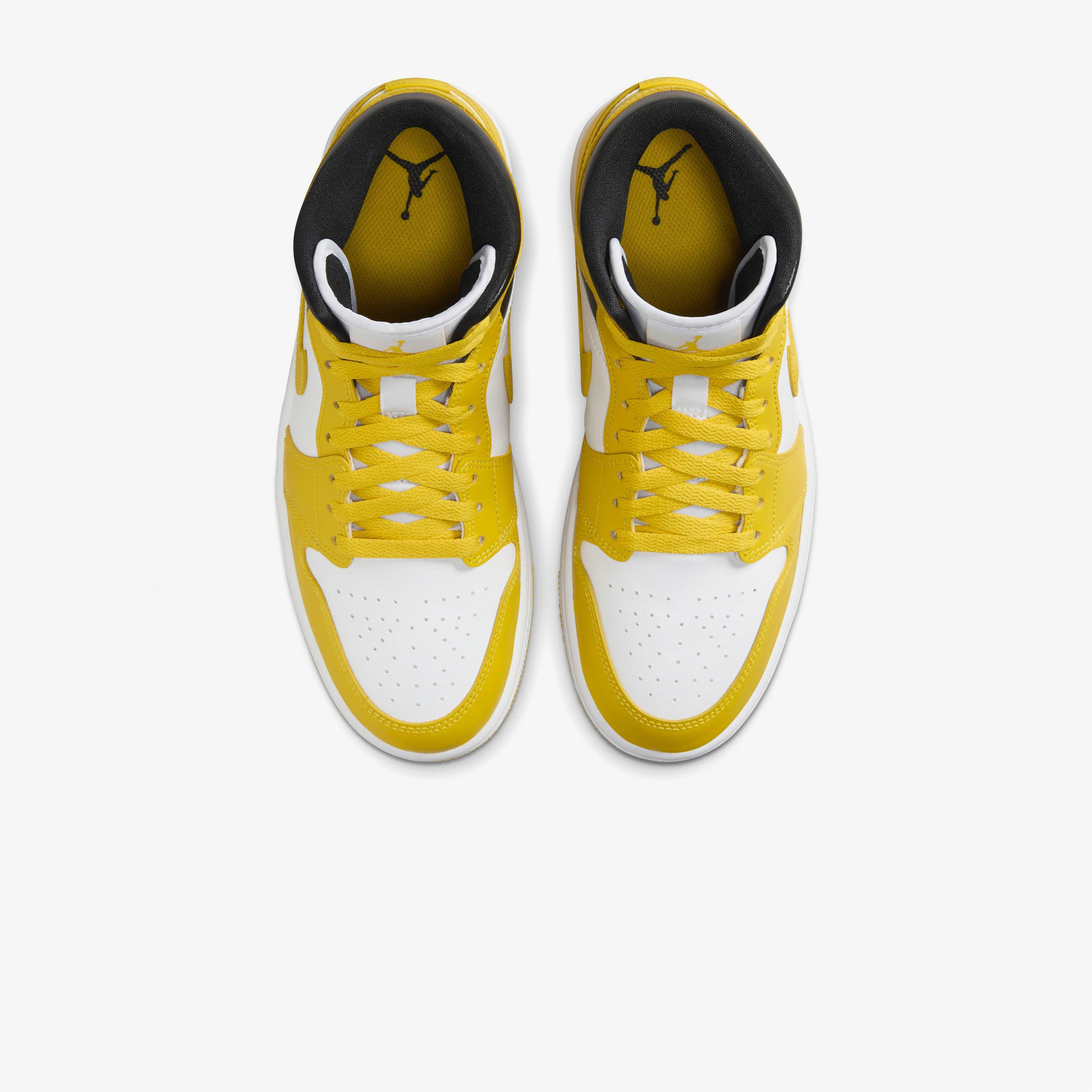 Jordan Air Jordan 1 Mid Kadın Sarı Sneaker