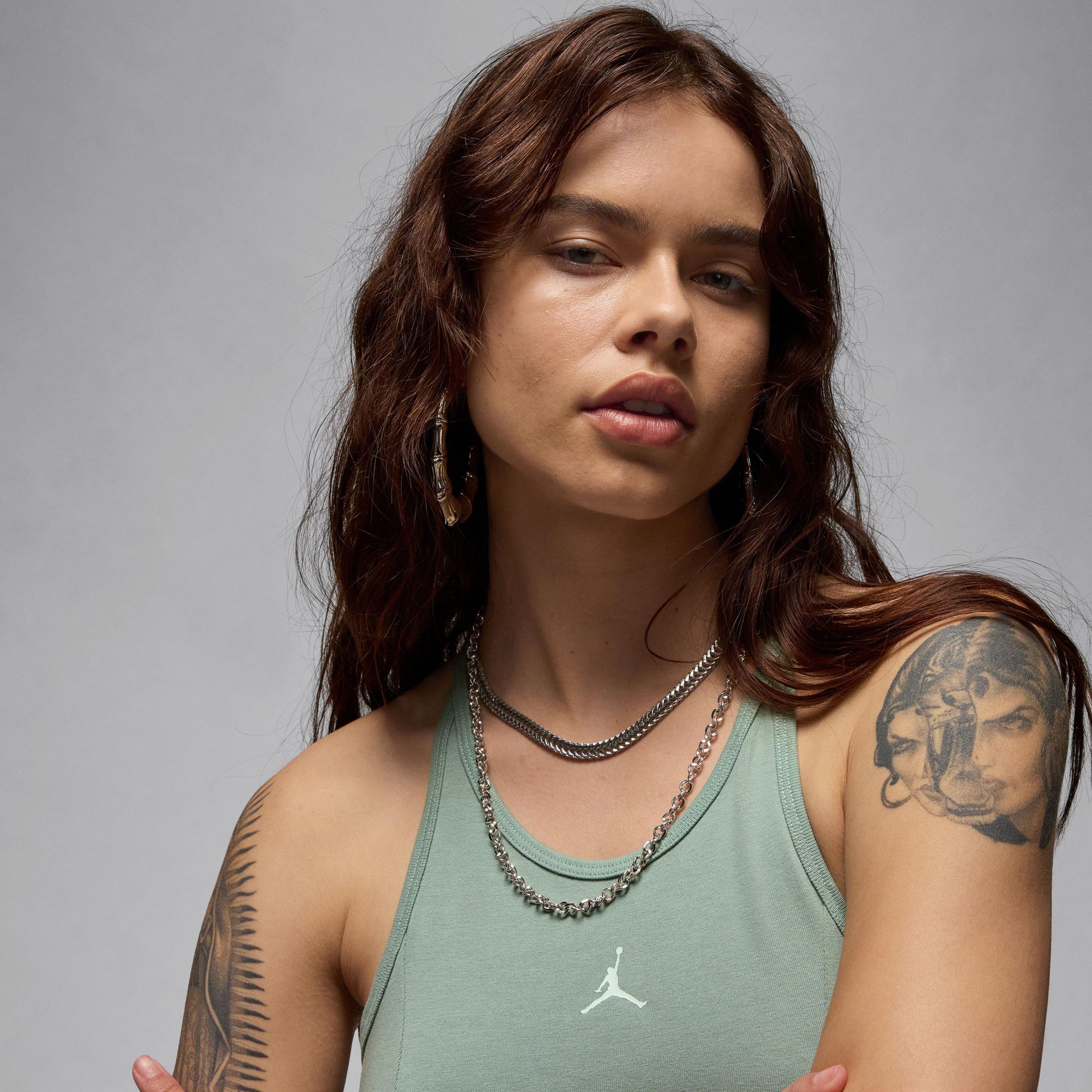 Jordan Classic Kadın Yeşil Elbise