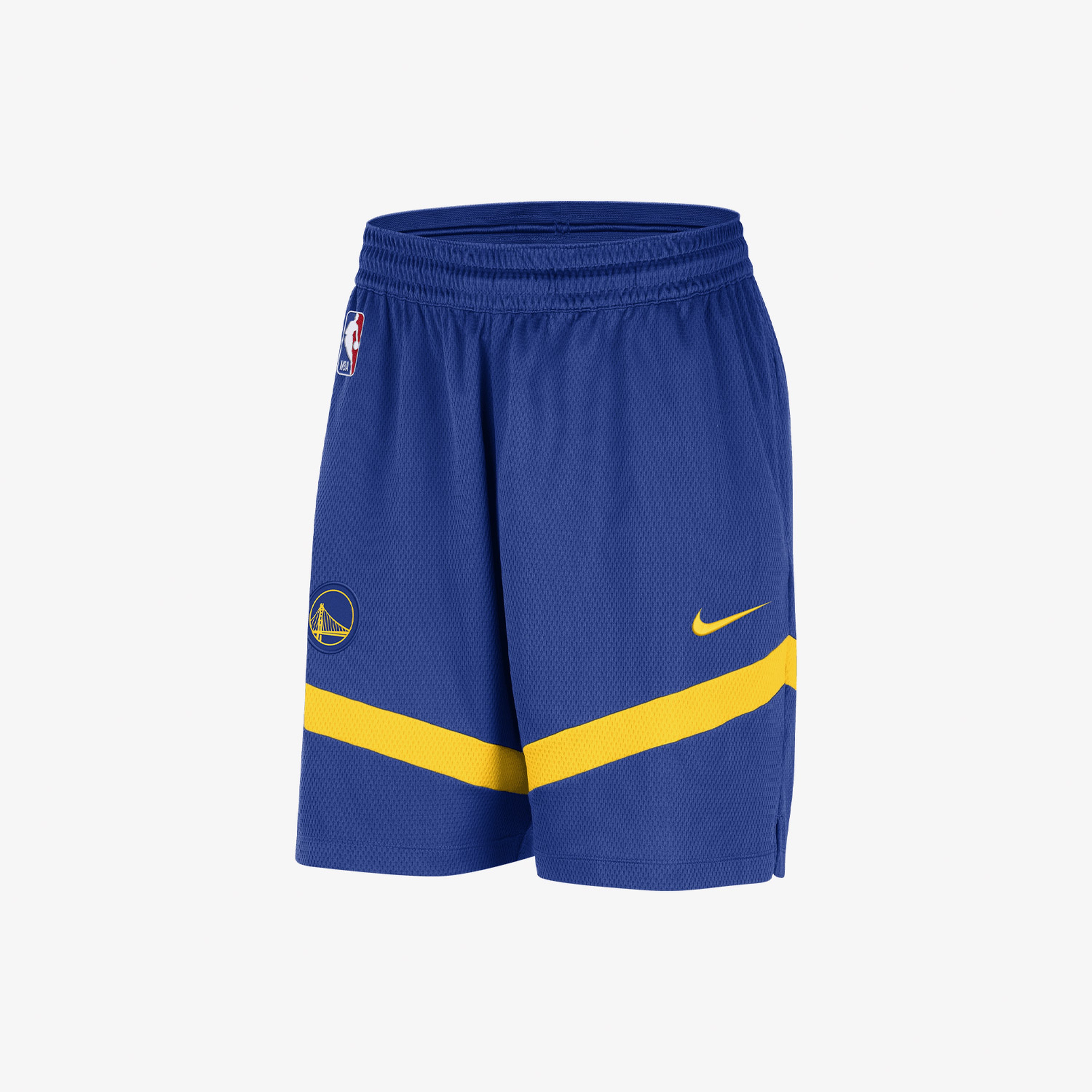 Nike Golden State Warriors Icon Practice Erkek Mavi Şort