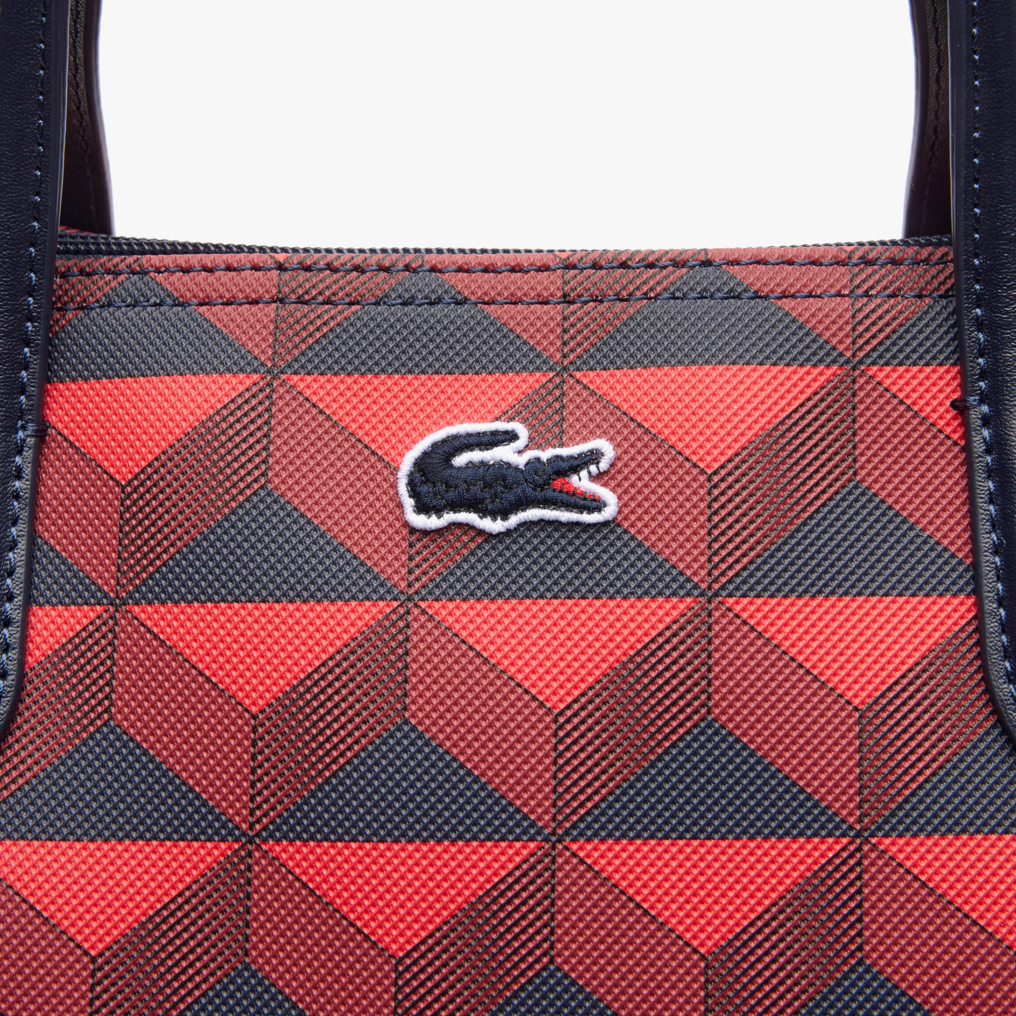 Unisex Monogram Kırmızı Omuz Çantası