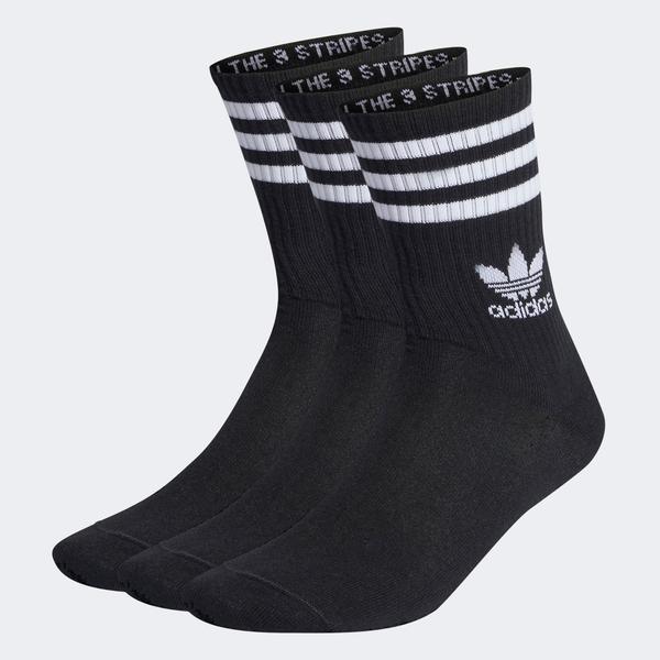 adidas Trefoil Cushion Crew Unisex Siyah 3'lü Çorap