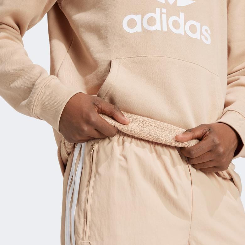 adidas Adıcolor Classıcs Trefoıl Kapüşonlu Erkek Bej Sweatshirt
