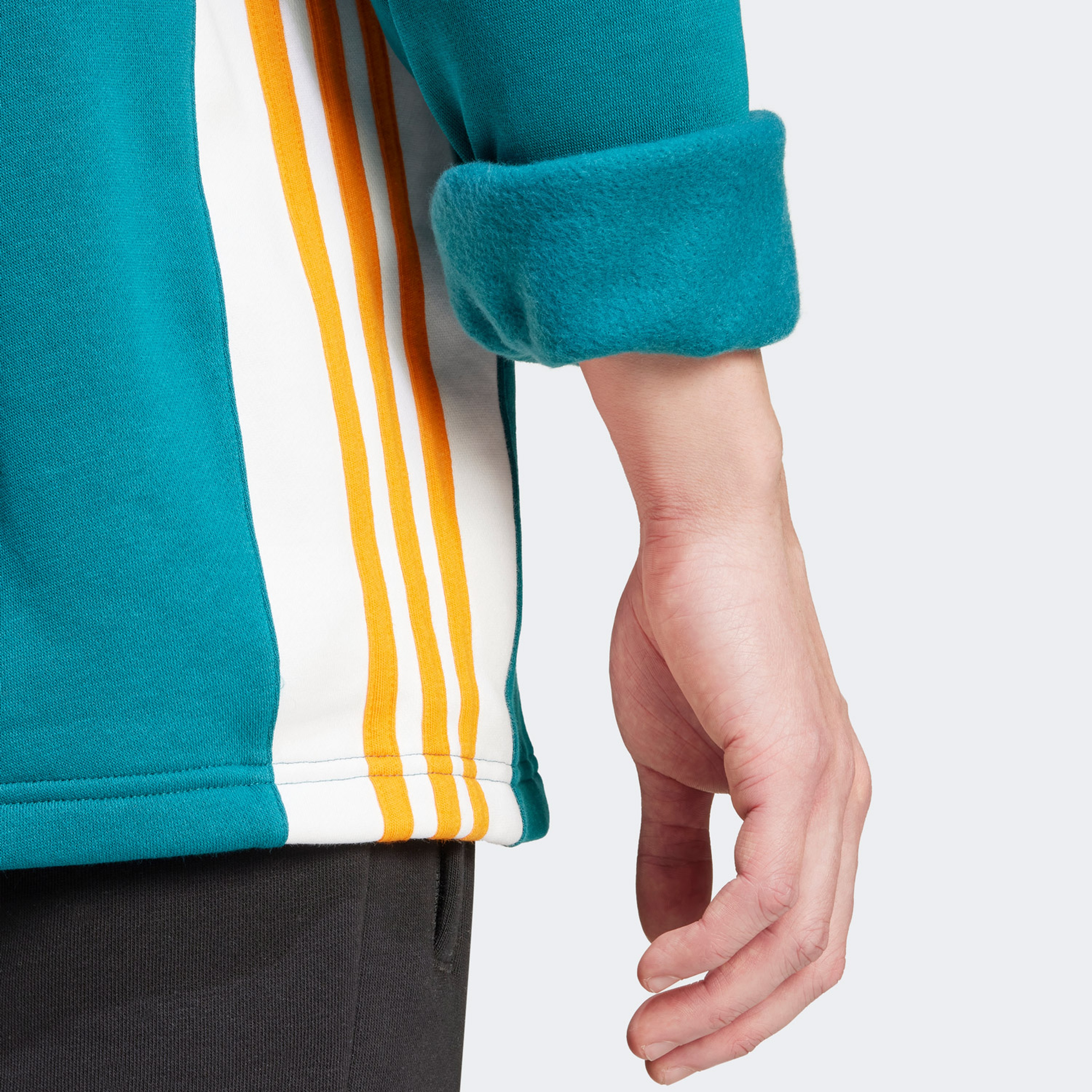 adidas Adibreak Crew Erkek Mavi Sweatshirt