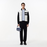 The Blend Erkek Monogram Lacivert Postacı Çantası