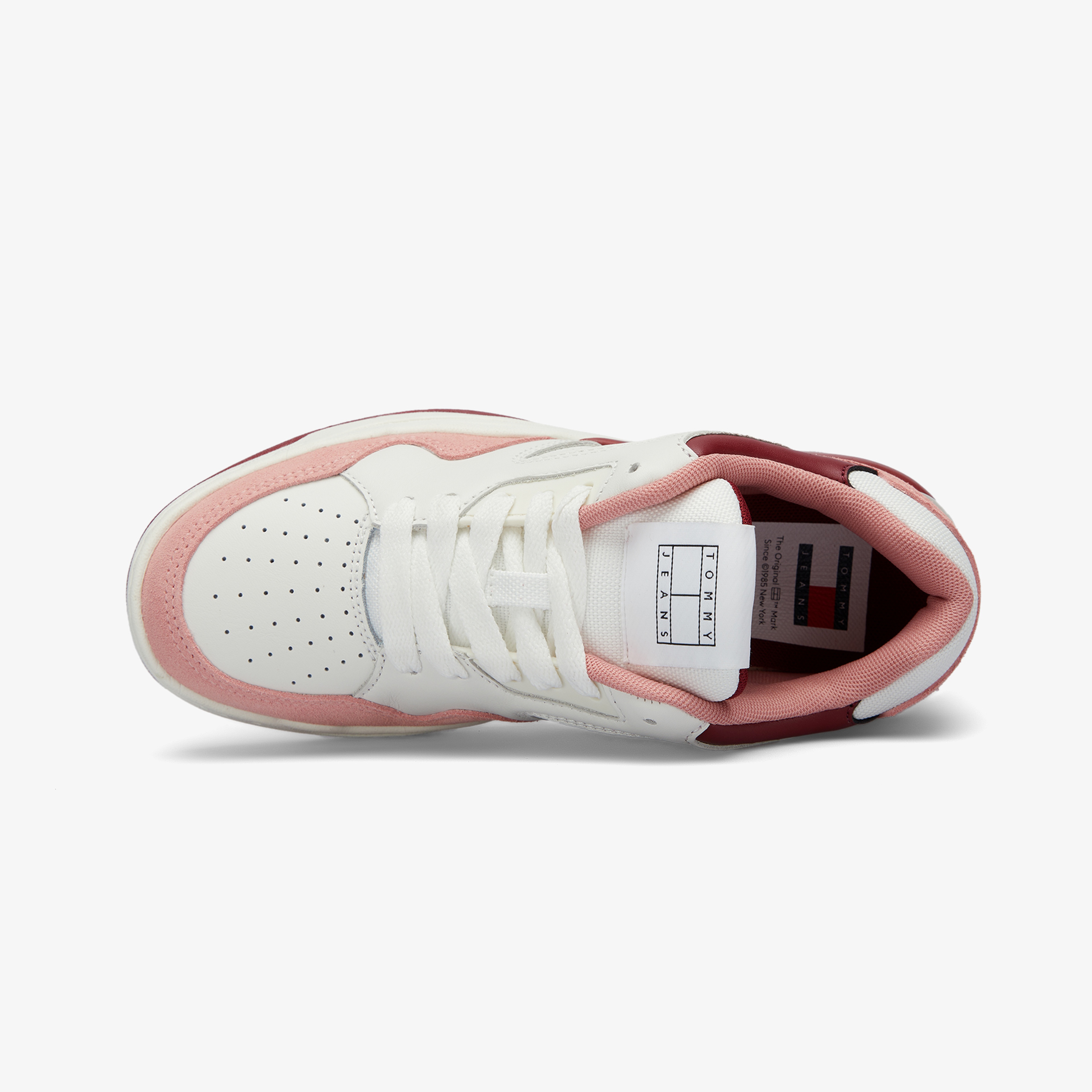 Tommy Jeans New Basket Kadın Pembe Sneaker