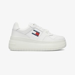 Tommy Jeans Retro Basket Platform Kadın Beyaz Spor Ayakkabı