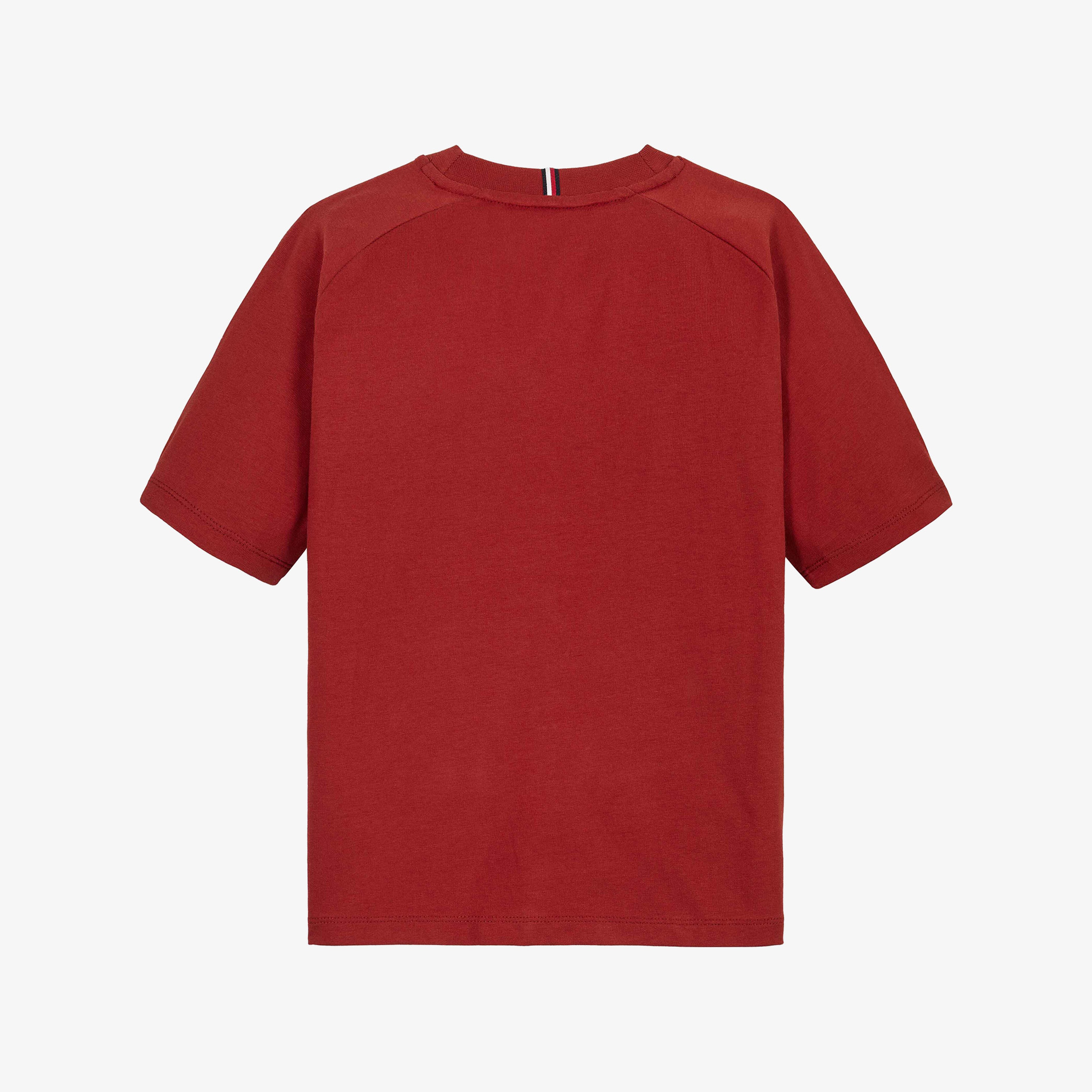 Tommy Hilfiger Varsity Embroidery Çocuk Kirmizi T-Shirt