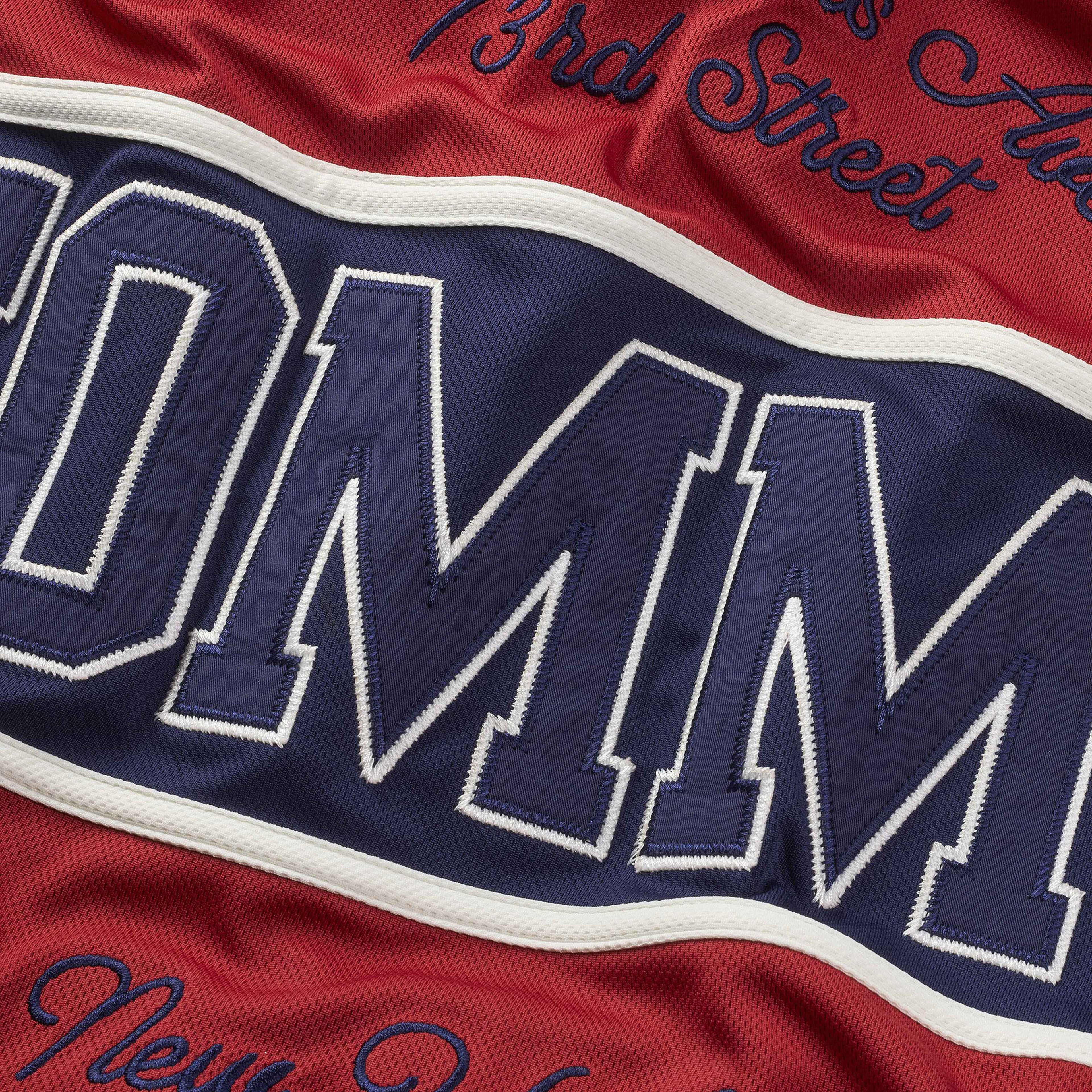 Tommy Jeans Colourblock Erkek Kirmizi Polo