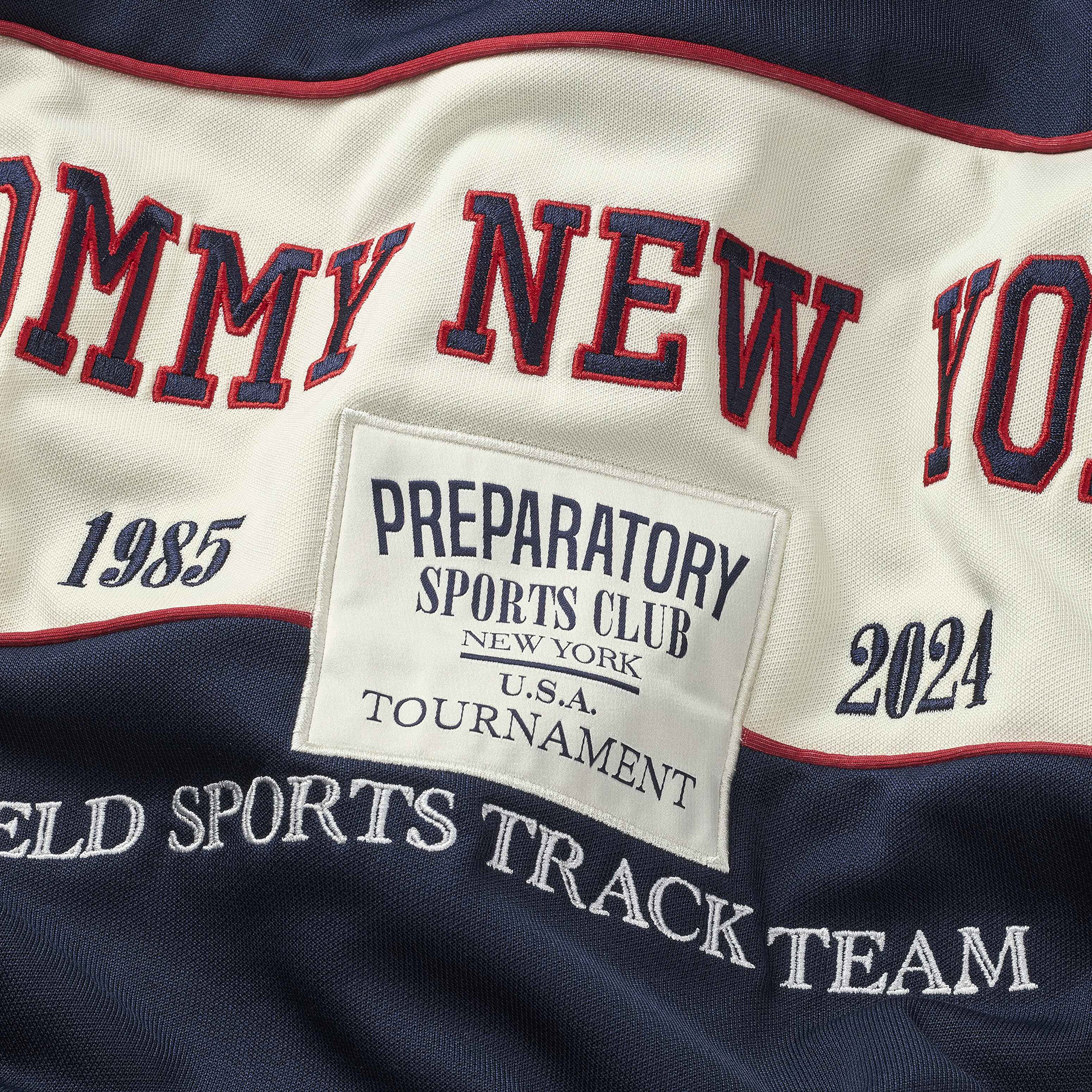 Tommy Jeans Colourblock Erkek Mavi Sweatshirt