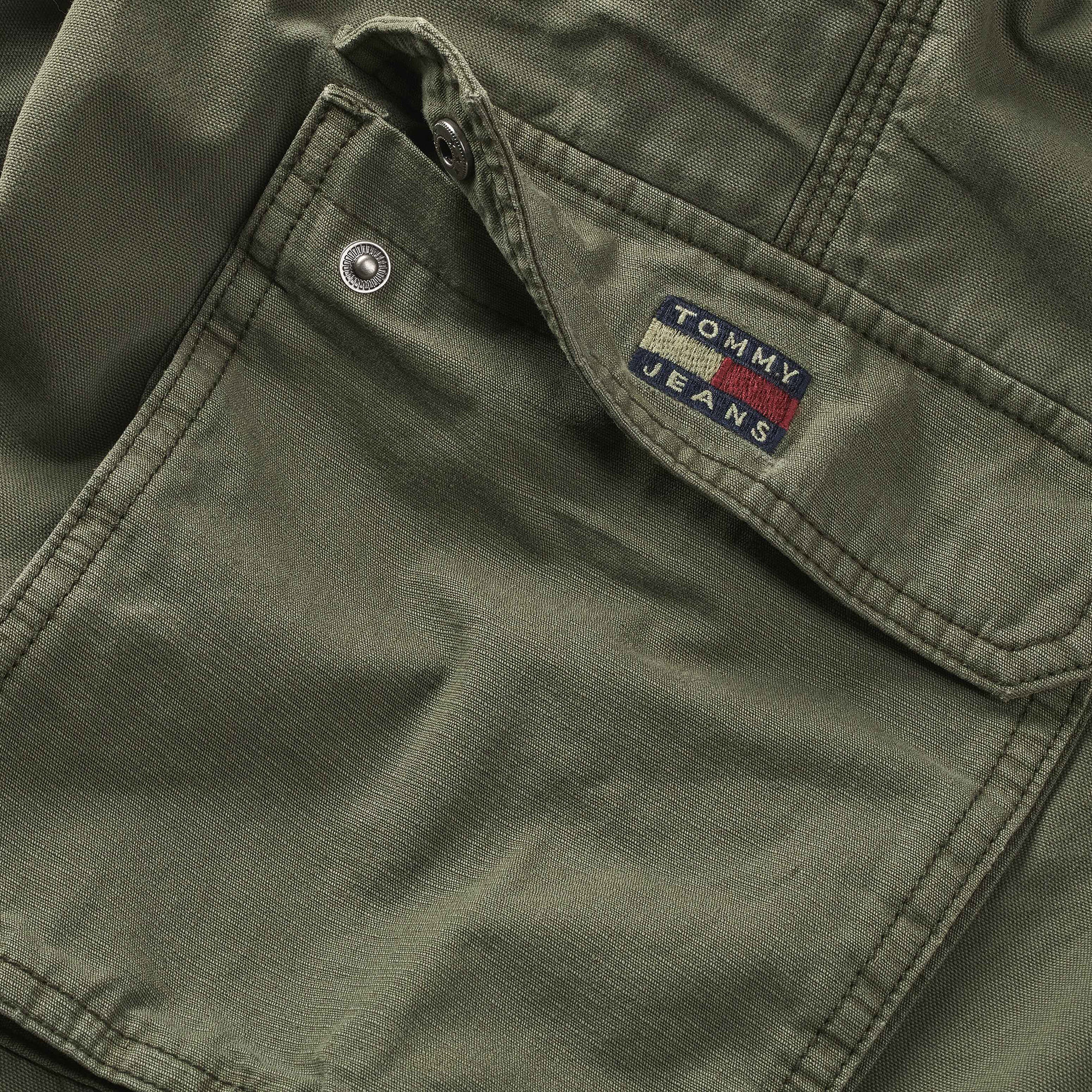 Tommy Jeans Claire Utility Blocking Kadın Yeşil Pantolon